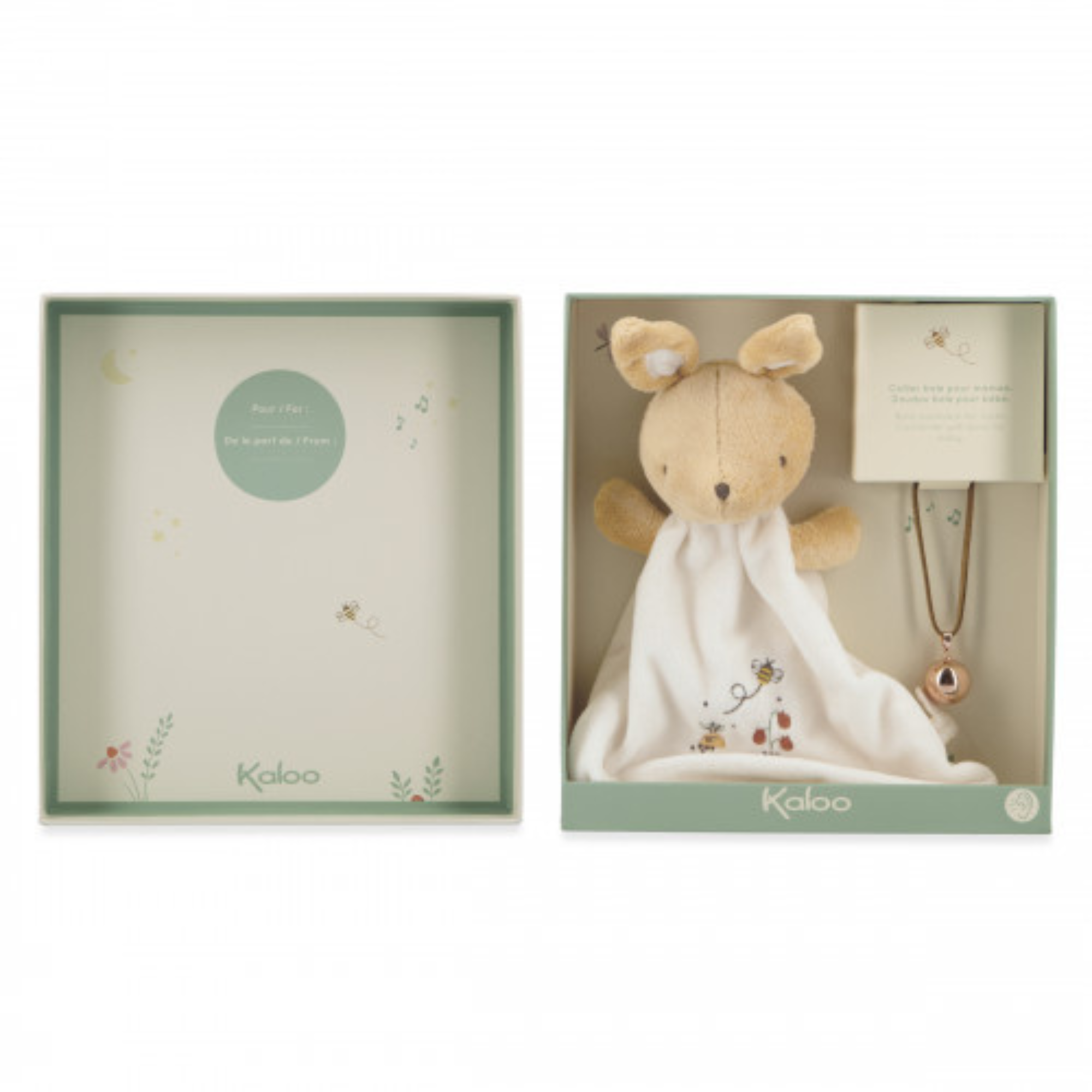 KALOO Coffret Doudou Bola - Lapin