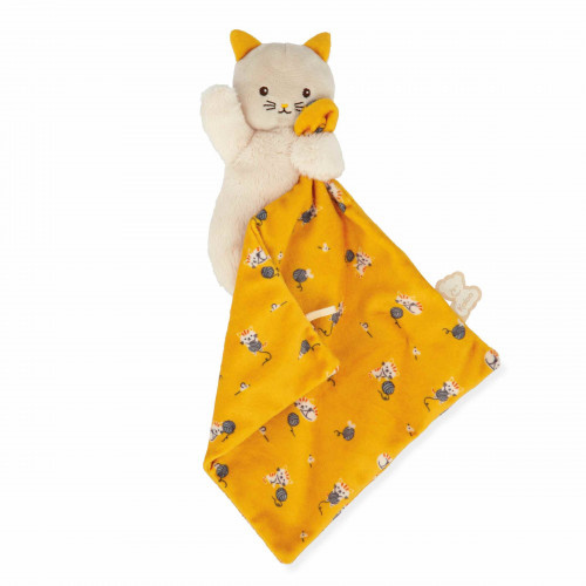 KALOO Doudou Cat - Yellow