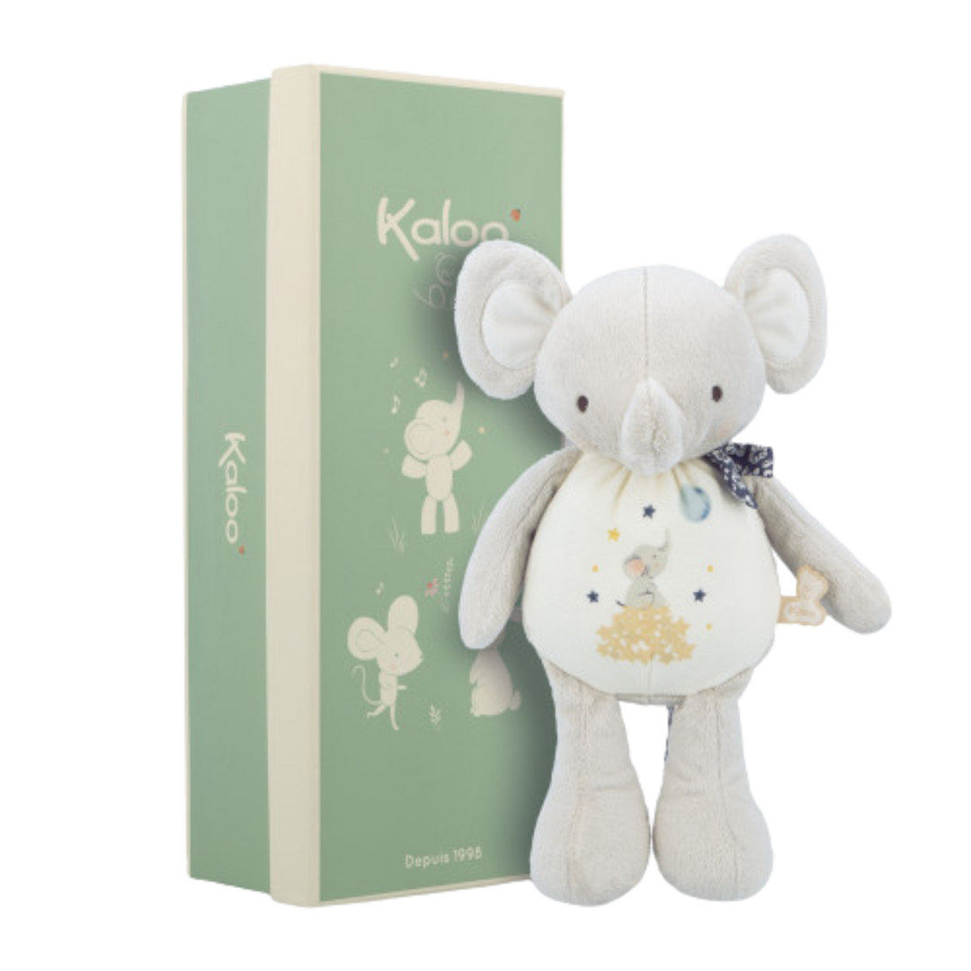 Peluche sonore éléphant KALOO