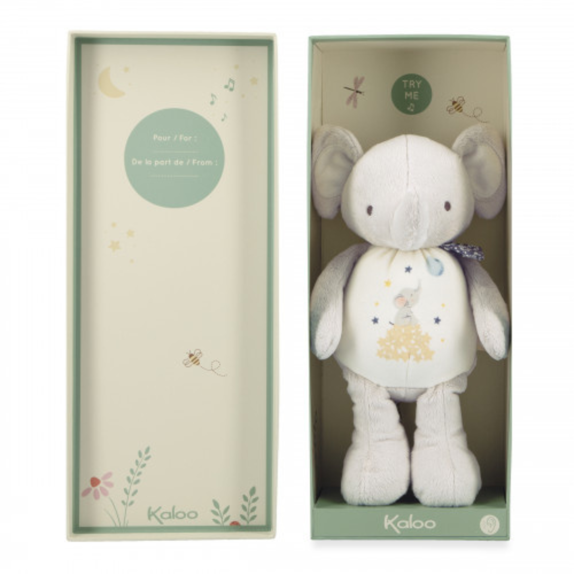 KALOO Elephant Sound Plush