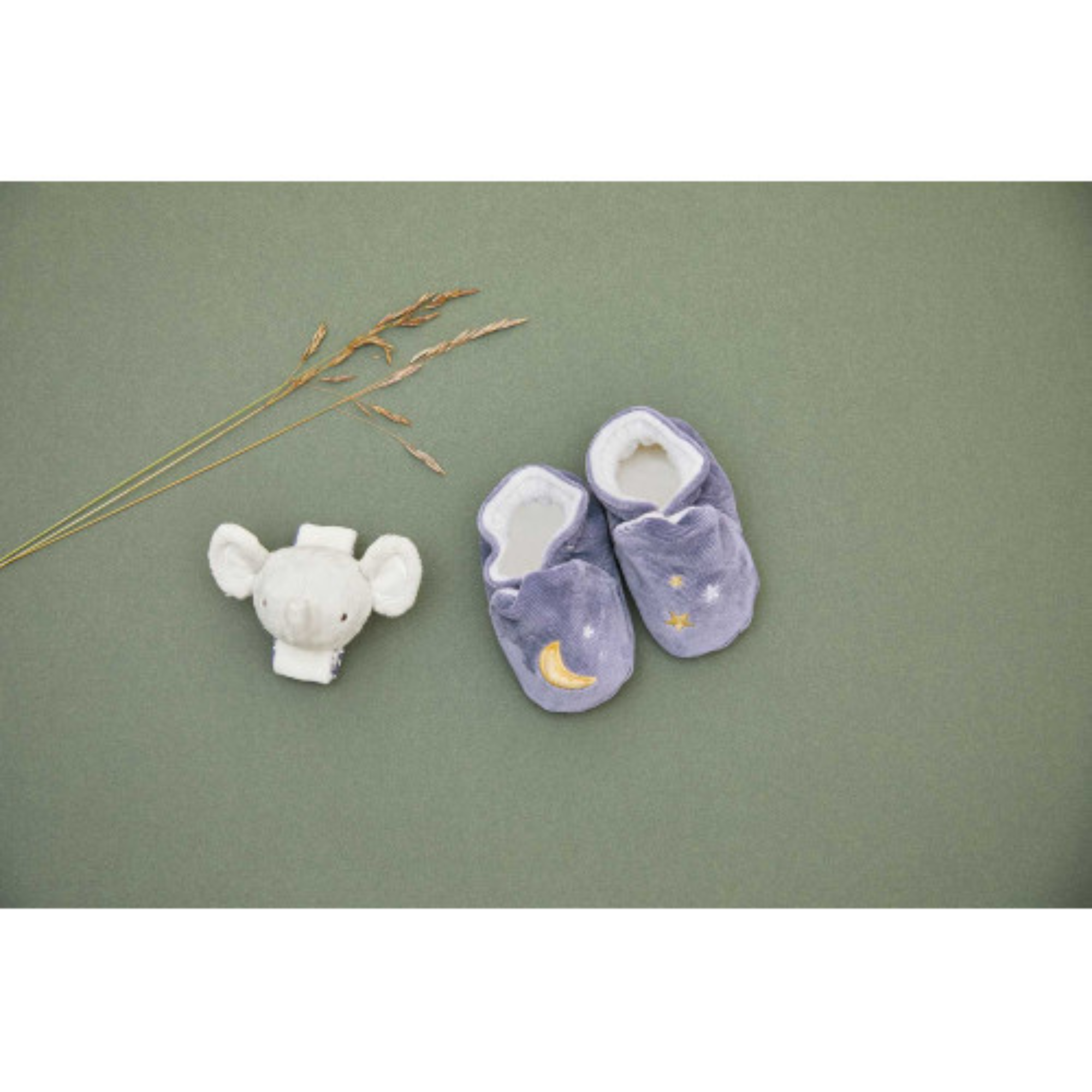KALOO Elephant Sound Wristband and Slippers