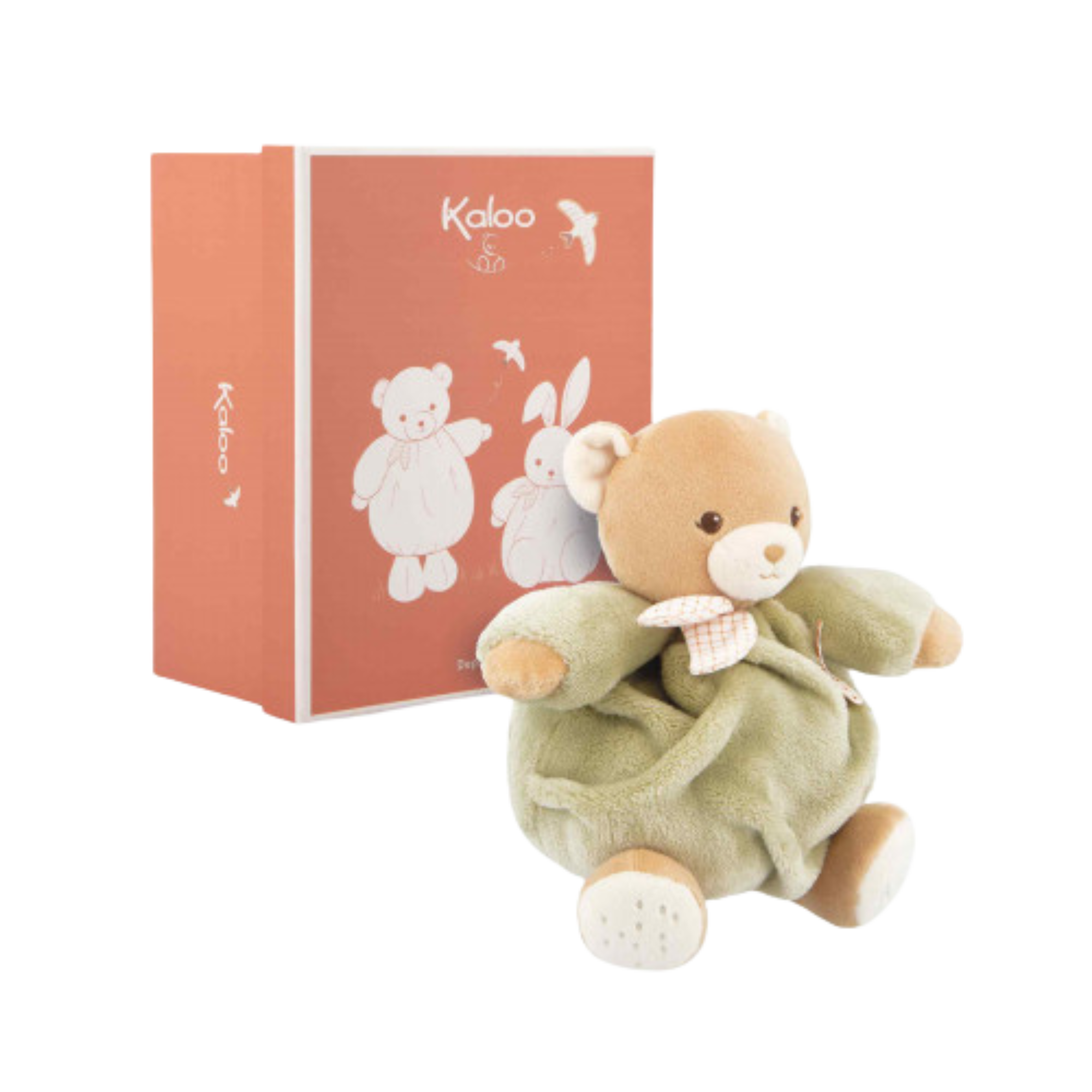 KALOO Green Rabbit Intemporel - 17cm