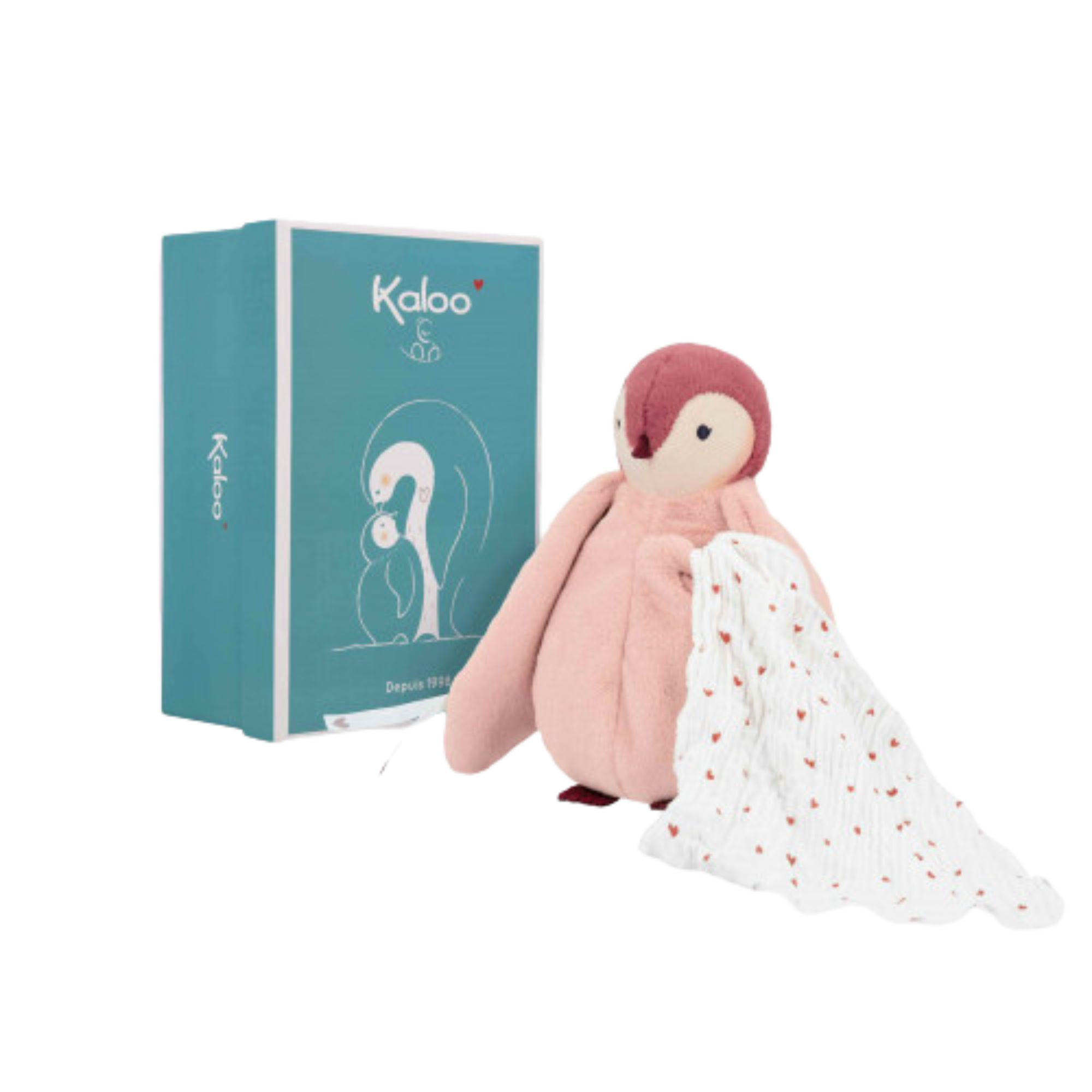 KALOO Kissing Plush Penguin