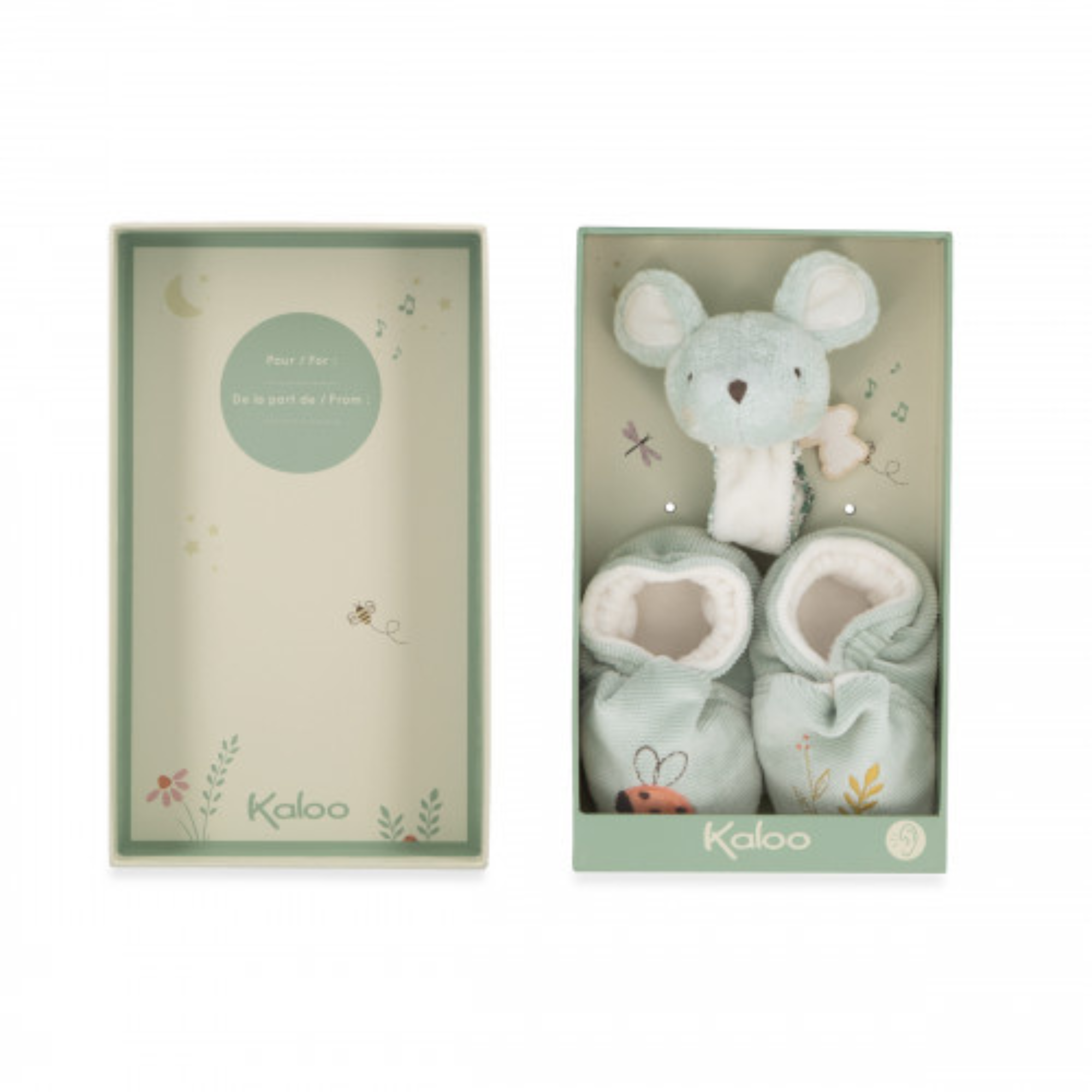 KALOO Mouse Sound Wristband and Slippers