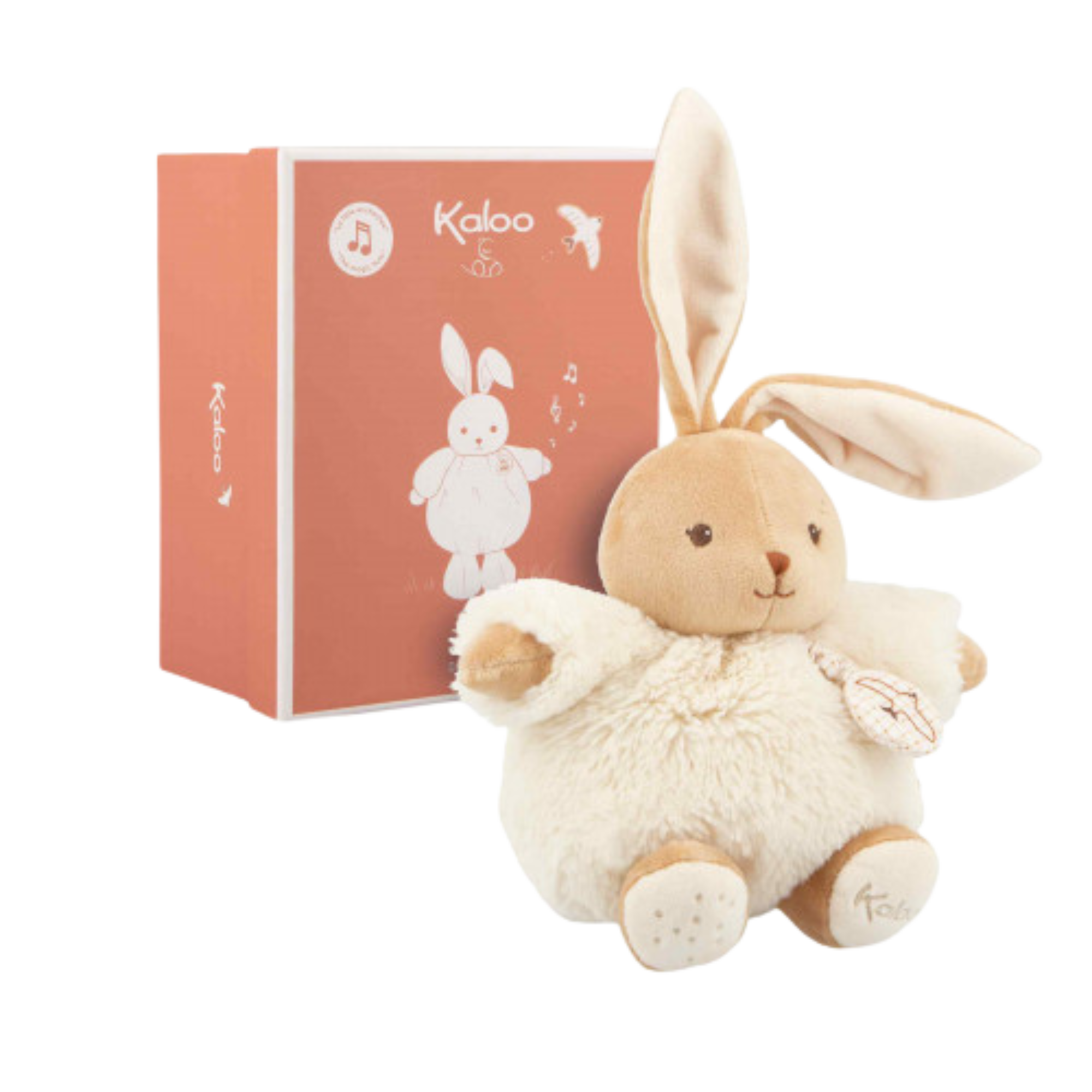 KALOO Musical Cream Bunny Intemporel - 17cm