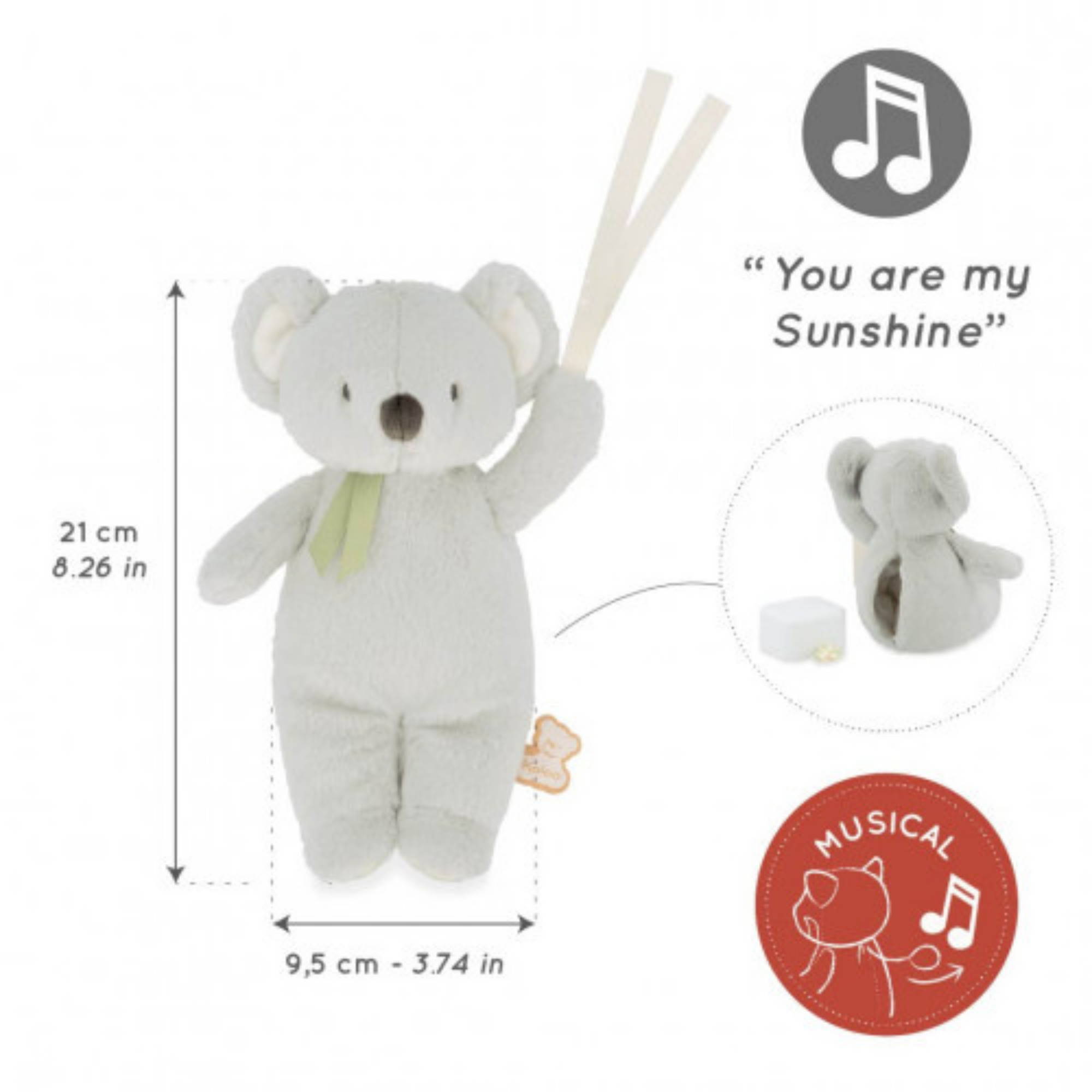KALOO Musical Plush Koala