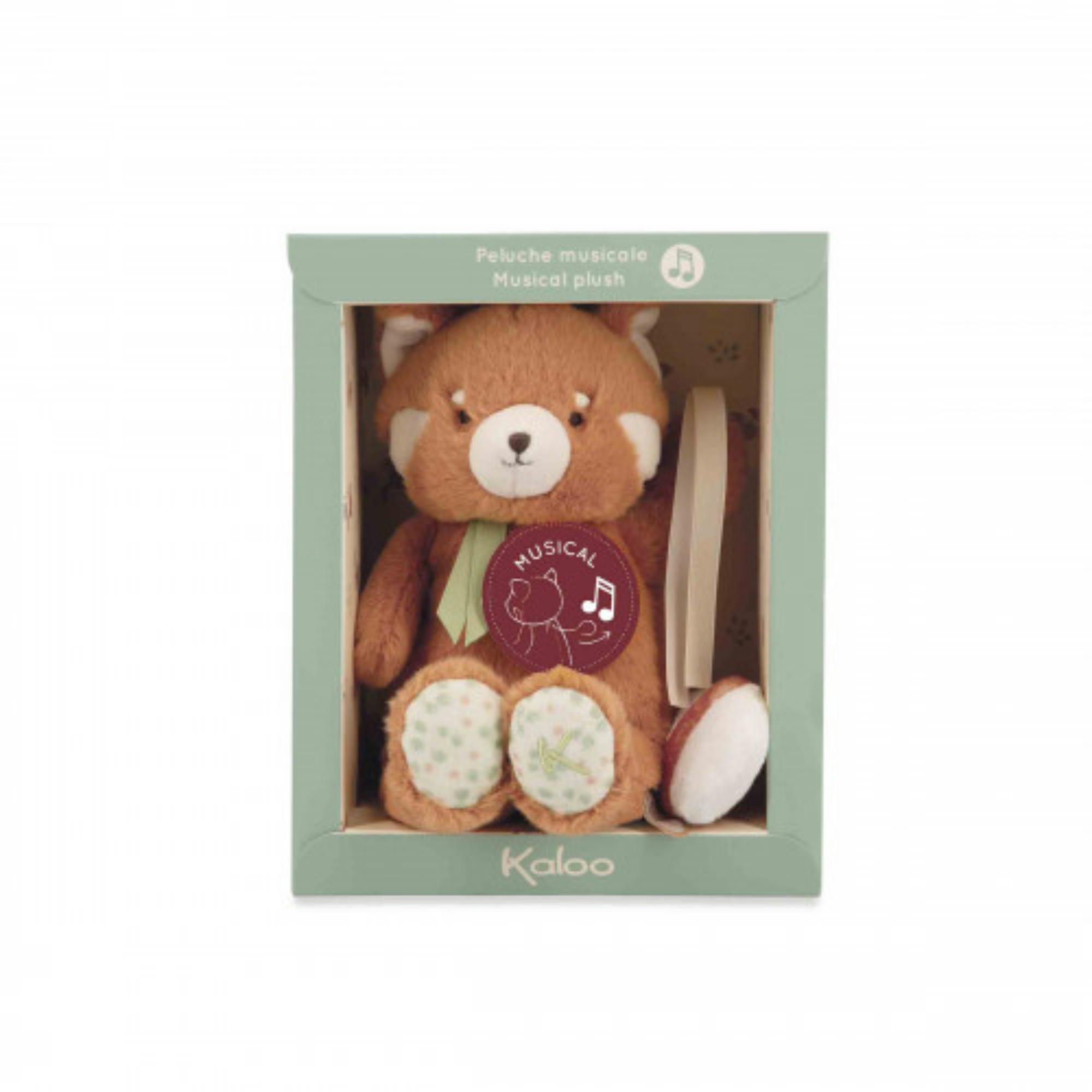 KALOO Musical Plush Red Panda