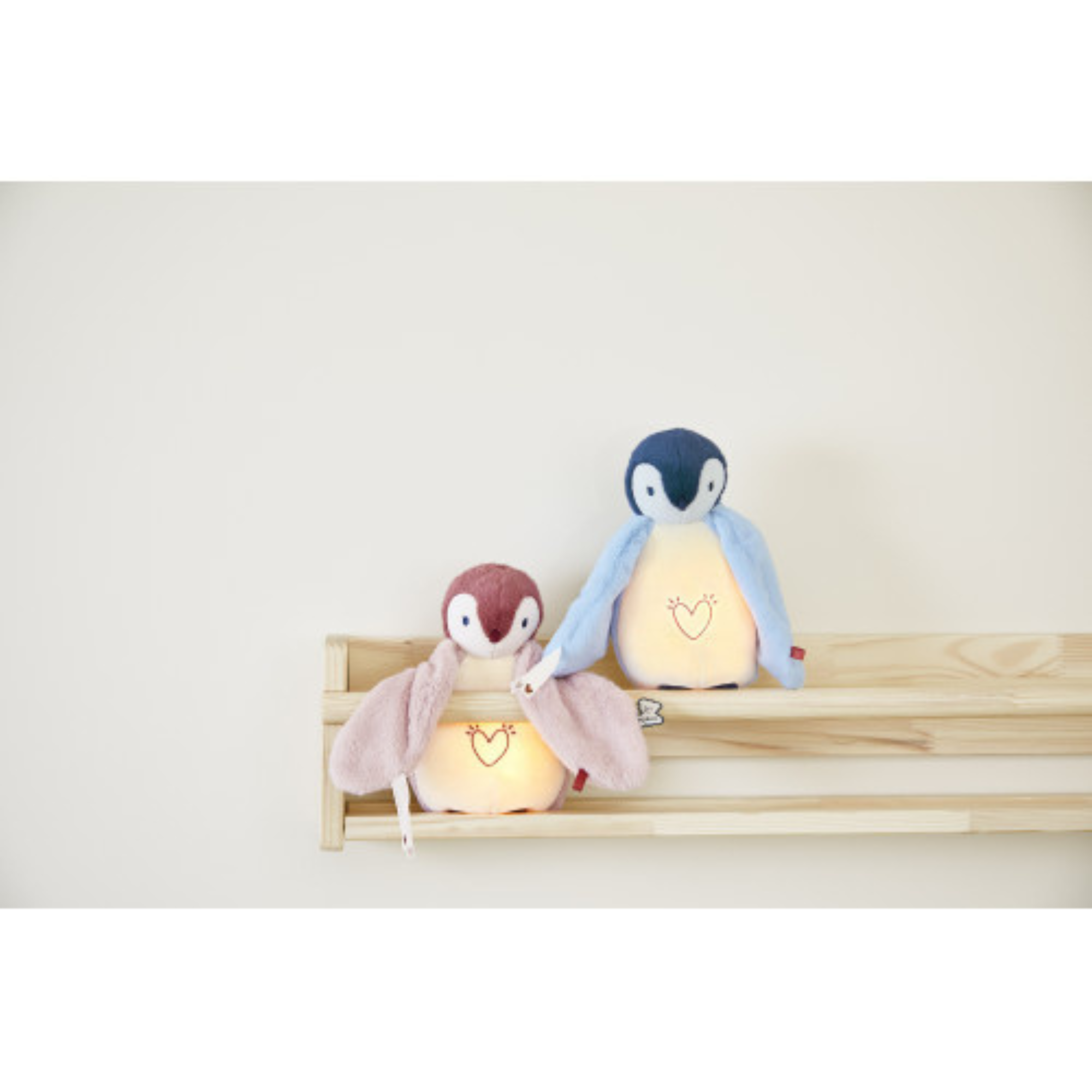KALOO Nightlight Plush - Penguin Blue