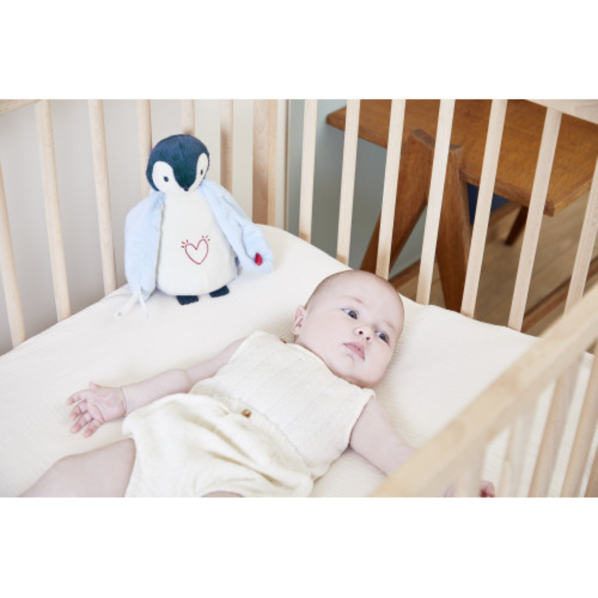 KALOO Nightlight Plush - Penguin Blue
