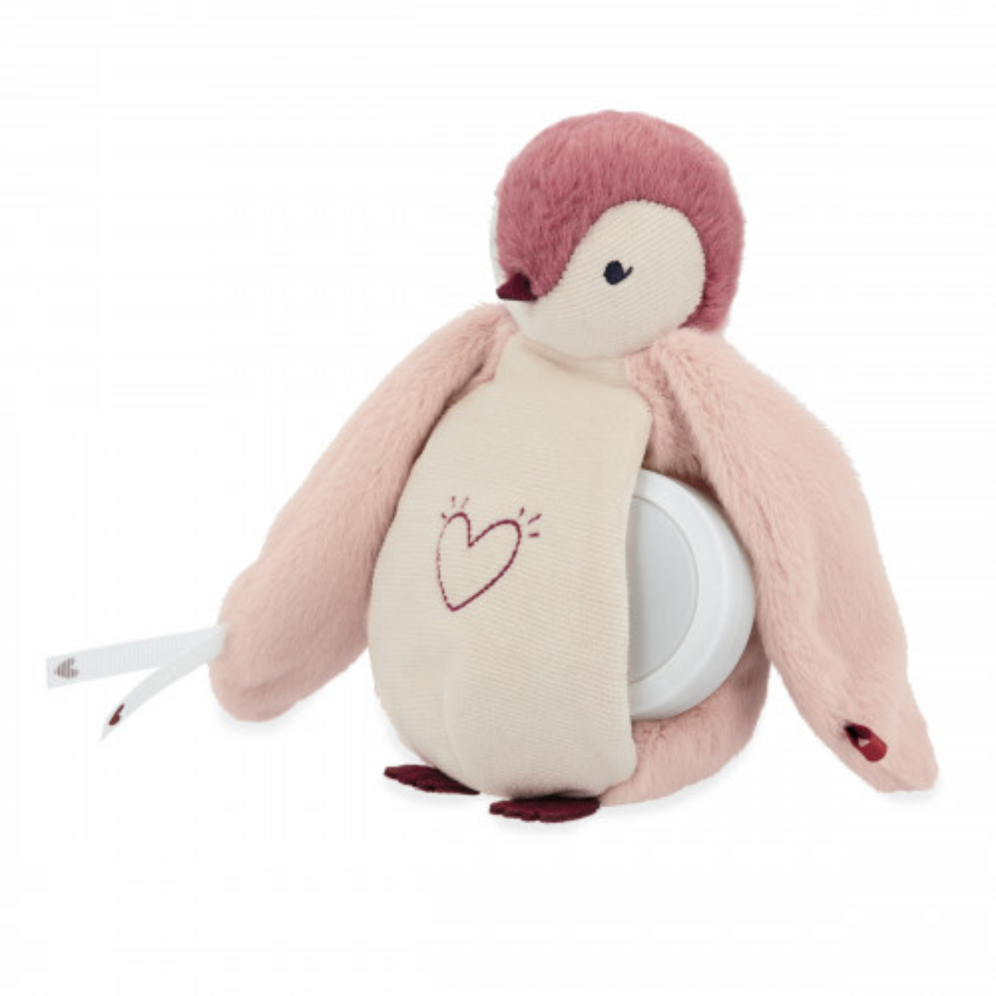 KALOO Nightlight Plush - Penguin Pink