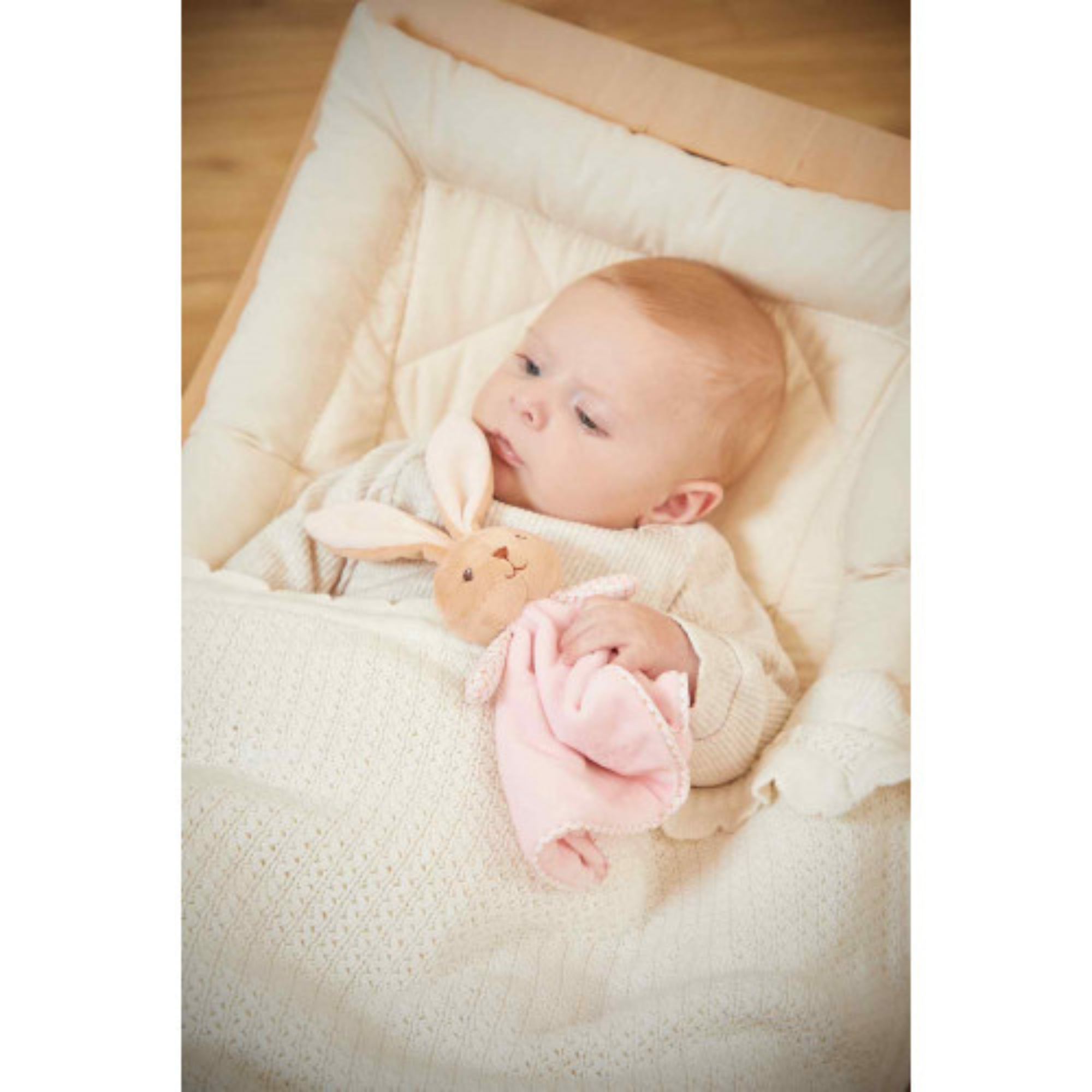 KALOO Pink Bunny Comforter Intemporel