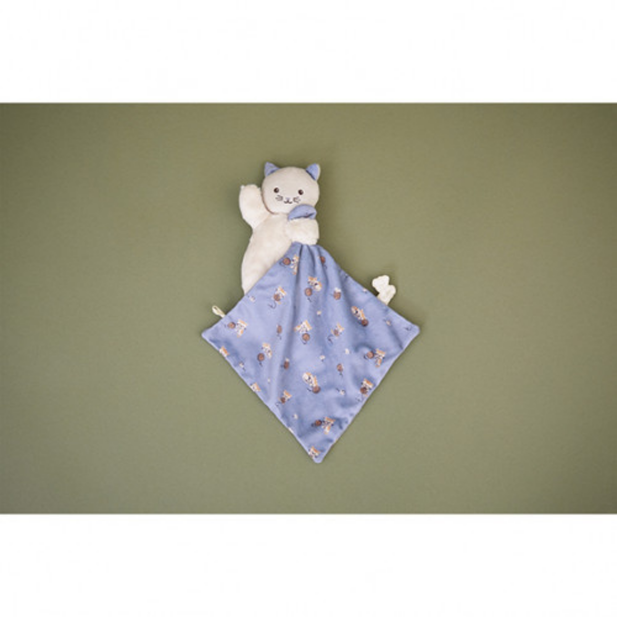 KALOO Soft Square Cat Plush Toy - Lilac