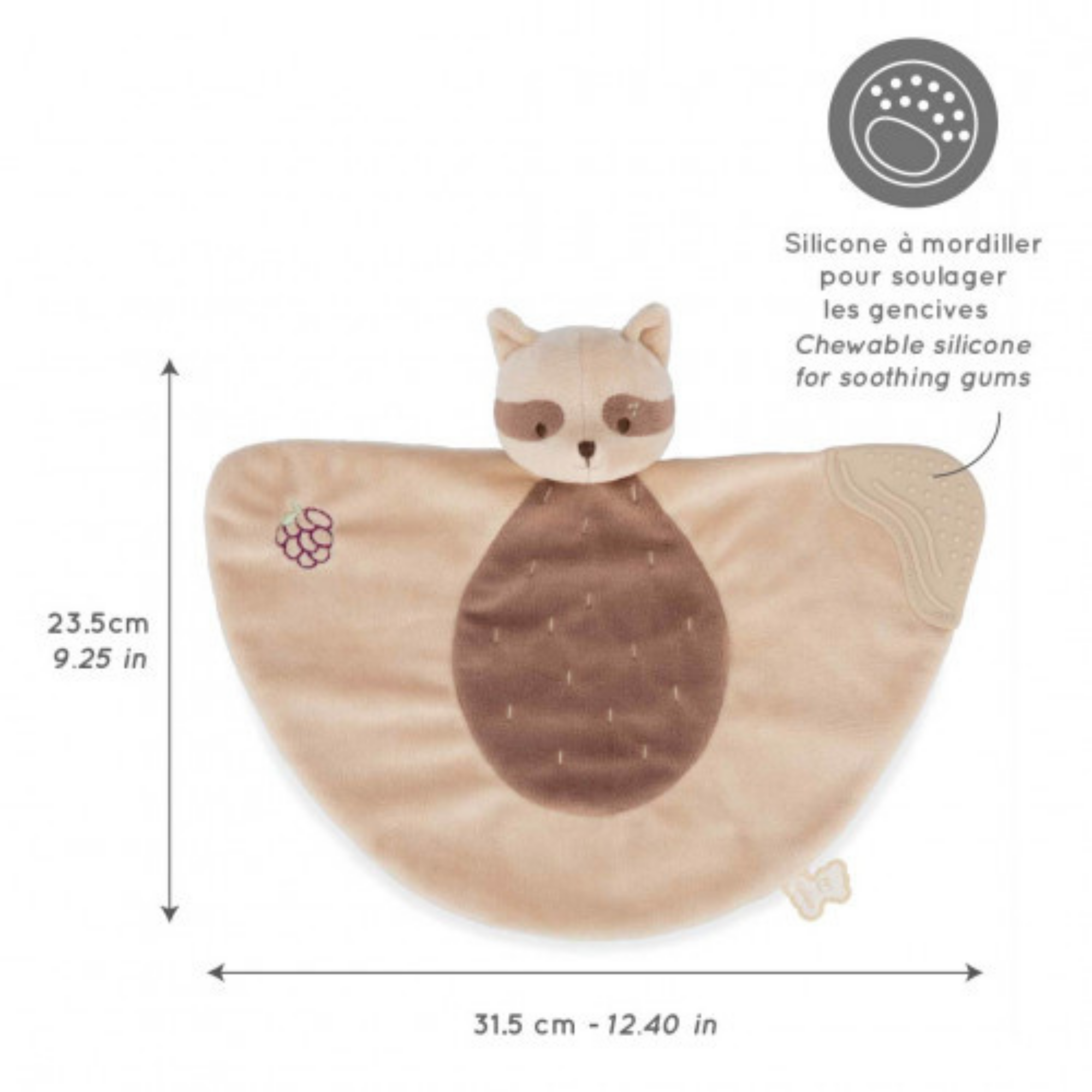 KALOO Teething Toy - Raccoon