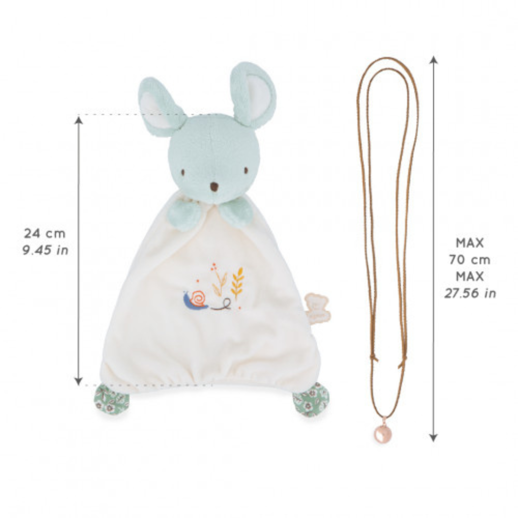 KALOO Coffret Doudou Bola - Souris