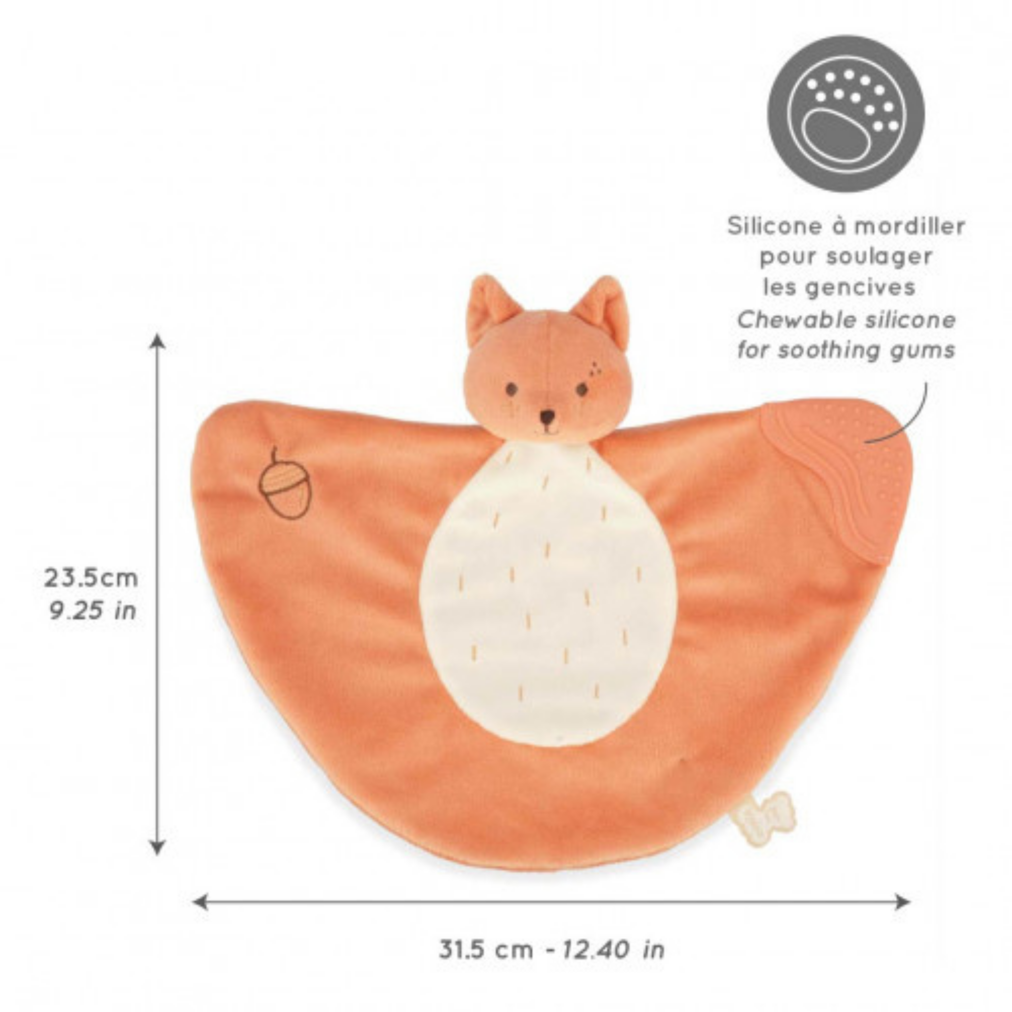 KALOO Teething Toy - Squirrel