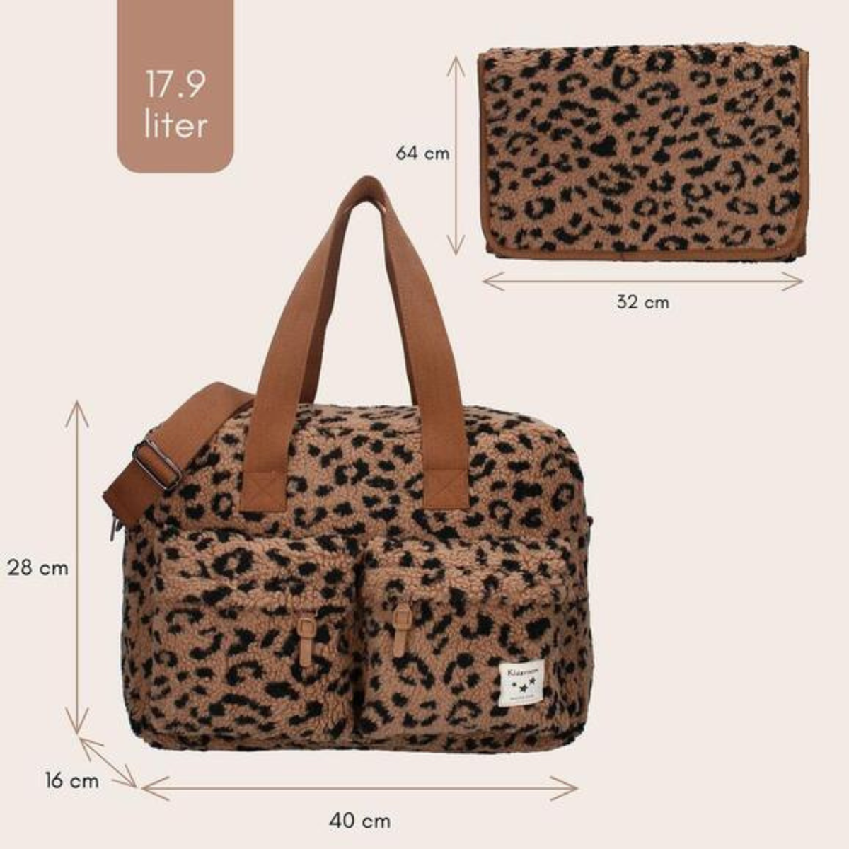 KIDZROOM Diaper Bag Carry Allure