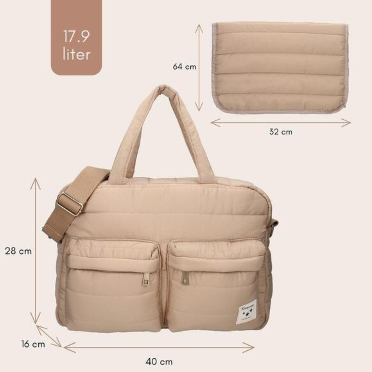 KIDZROOM Diaper Bag Gracious