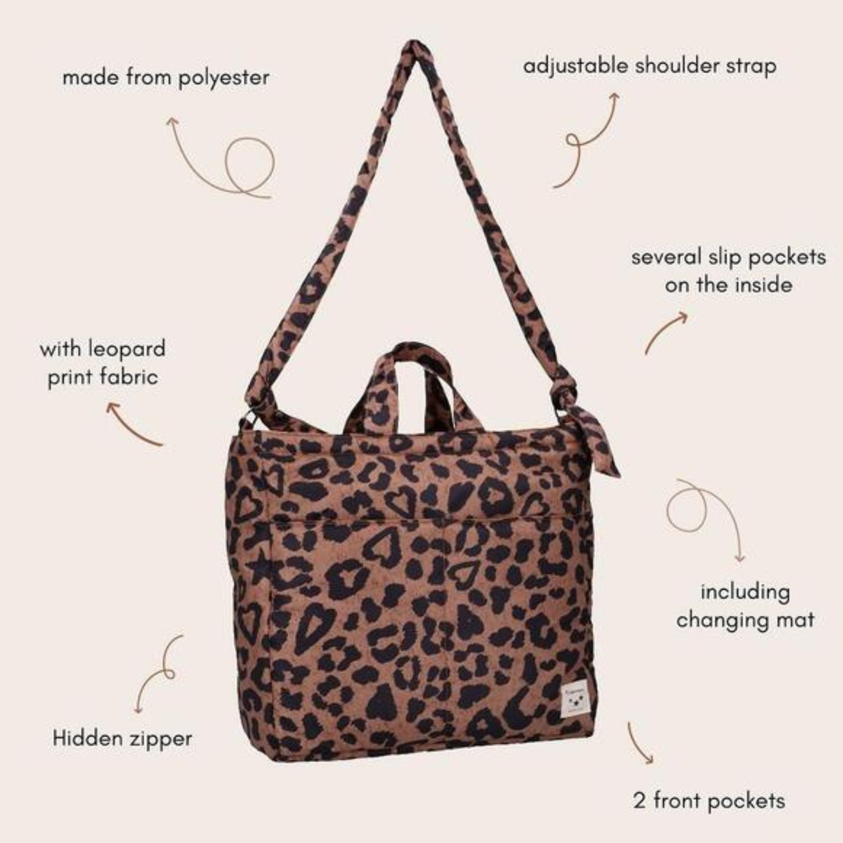 KIDZROOM Diaper Bag Oasis of Love