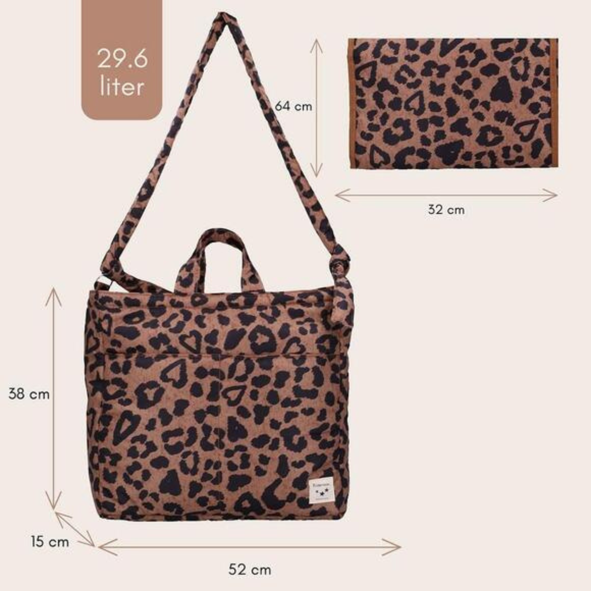 KIDZROOM Diaper Bag Oasis of Love