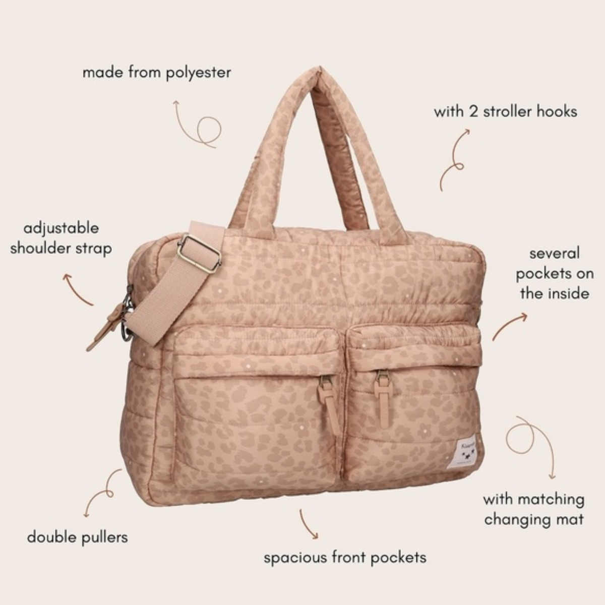 KIDZROOM Diaper Bag Gracious