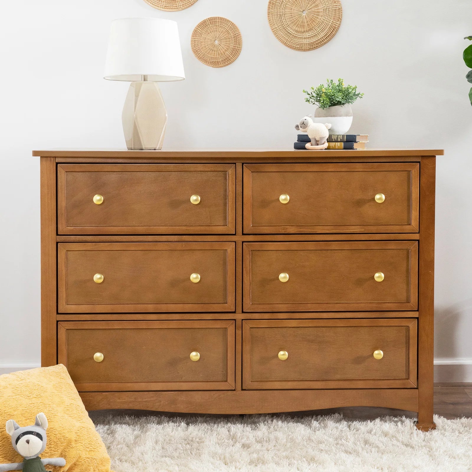 DAVINCI Kalani 6-Drawer Double Wide Dresser