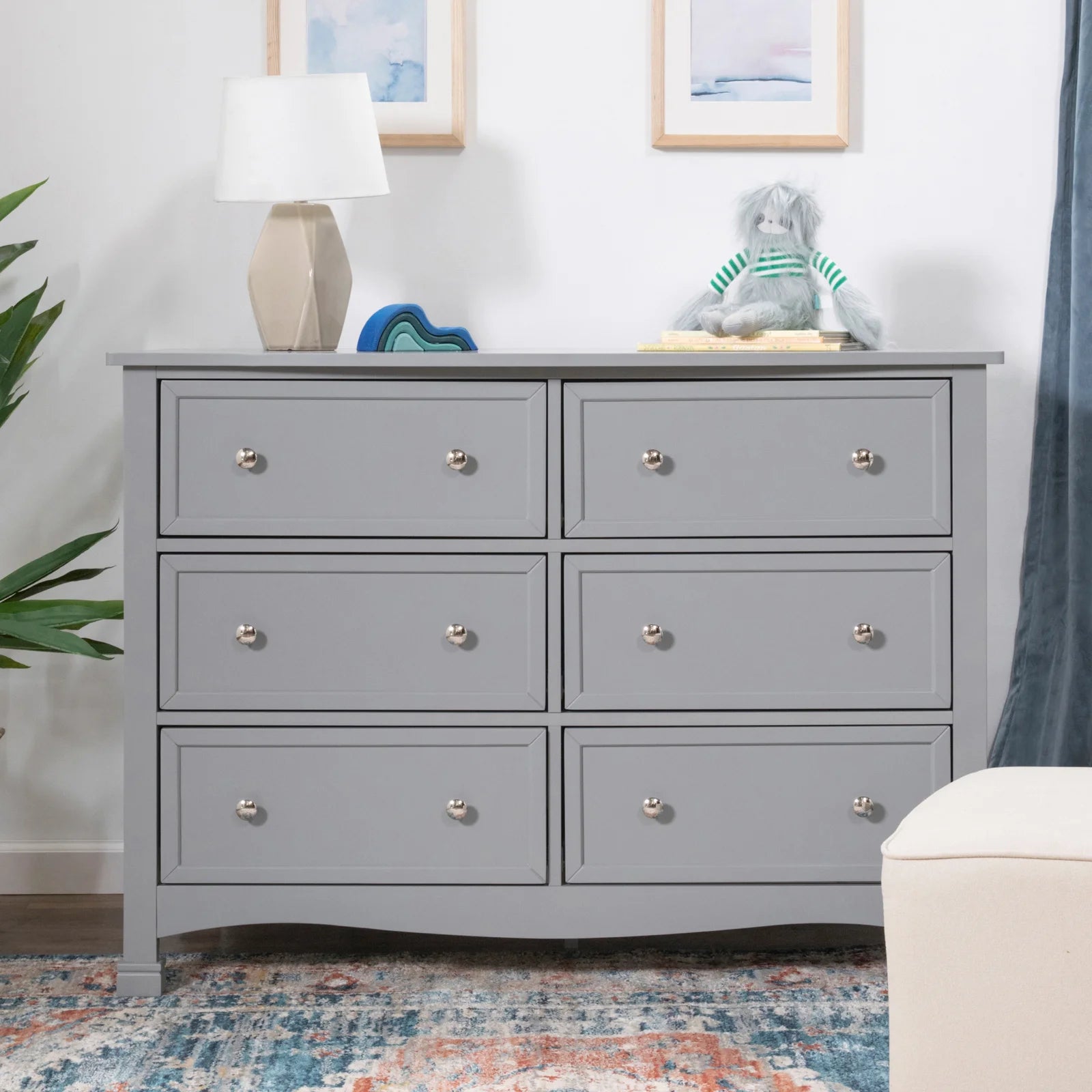 DAVINCI Kalani 6-Drawer Double Wide Dresser
