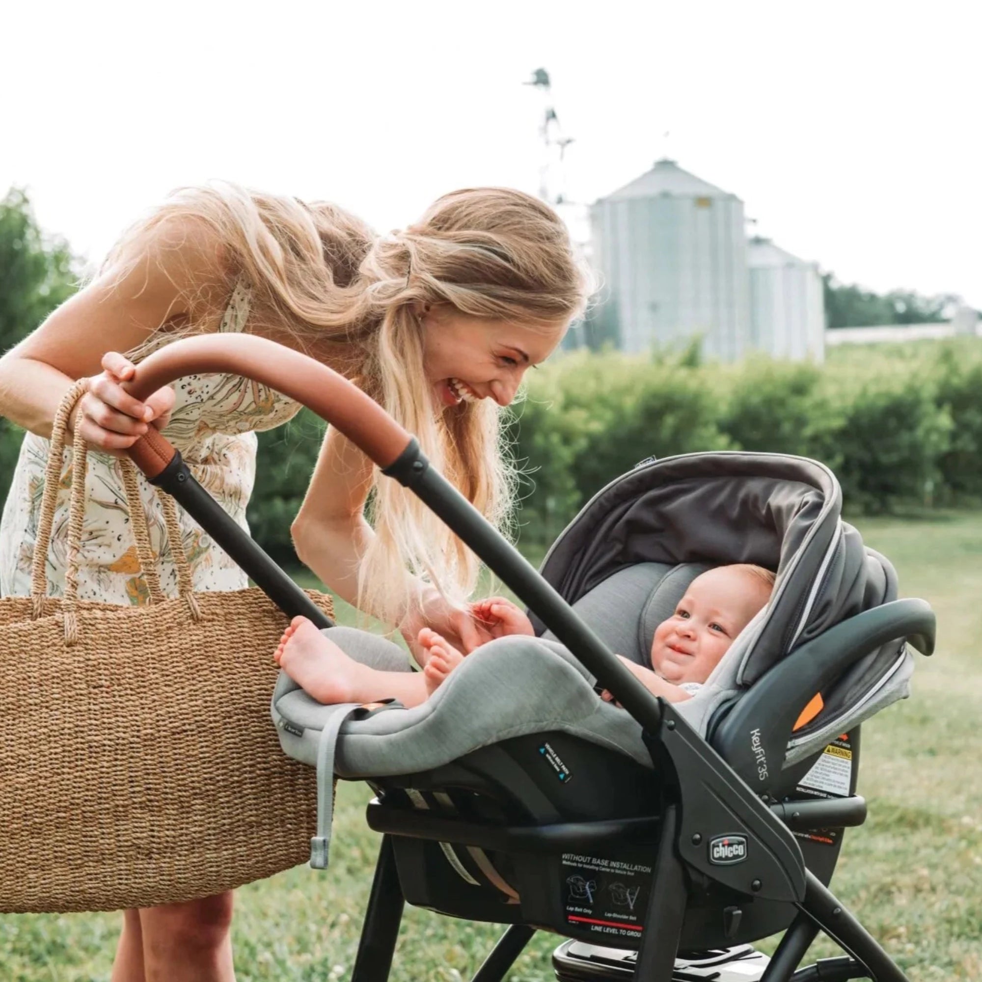 CHICCO KeyFit 35 Cleartex Infant Car Seat - Shadow