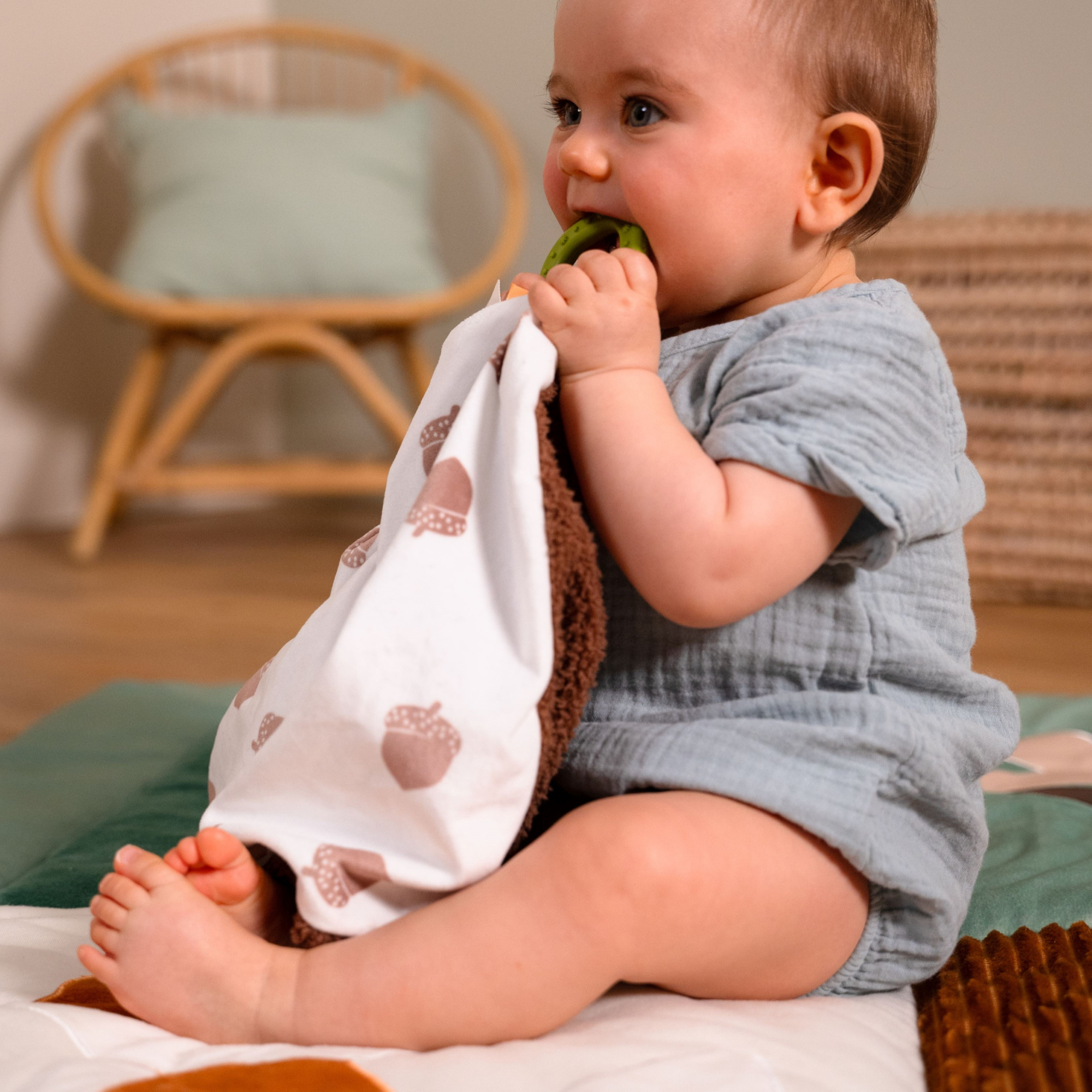 LITTLE BIG FRIENDS Baby Comforter - Bruce the Moose