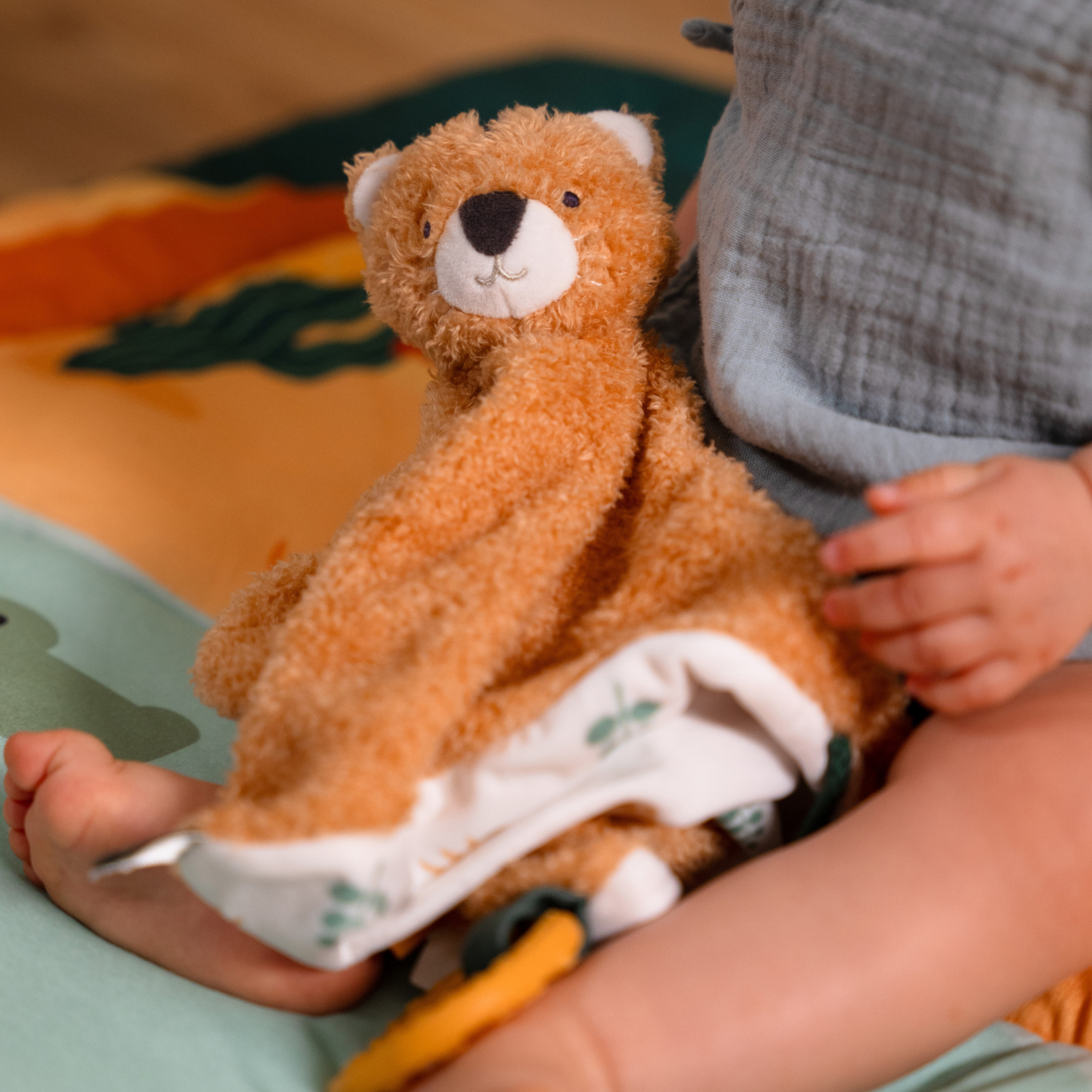 LITTLE BIG FRIENDS Baby Comforter - Tim the Tiger