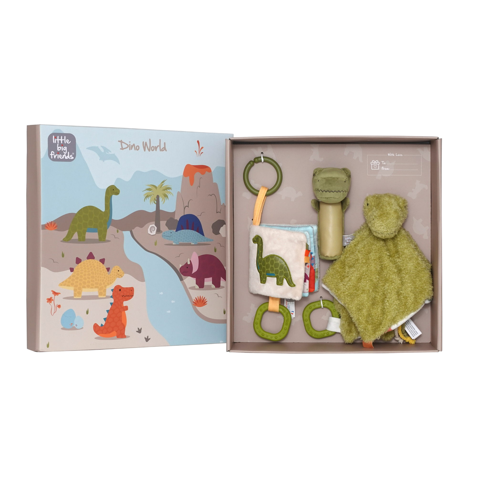 LITTLE BIG FRIENDS Baby Gift Box - Dino