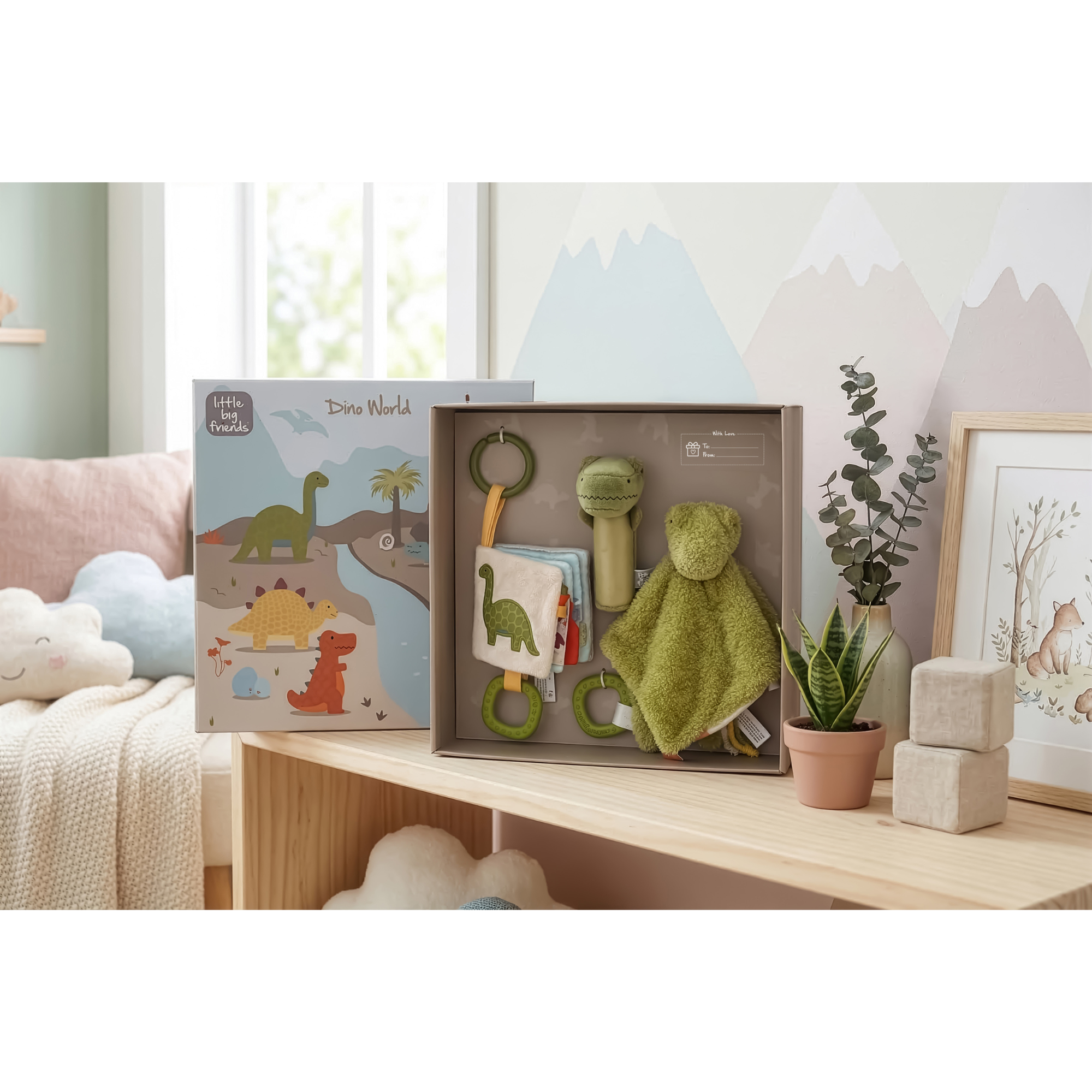 LITTLE BIG FRIENDS Baby Gift Box - Dino