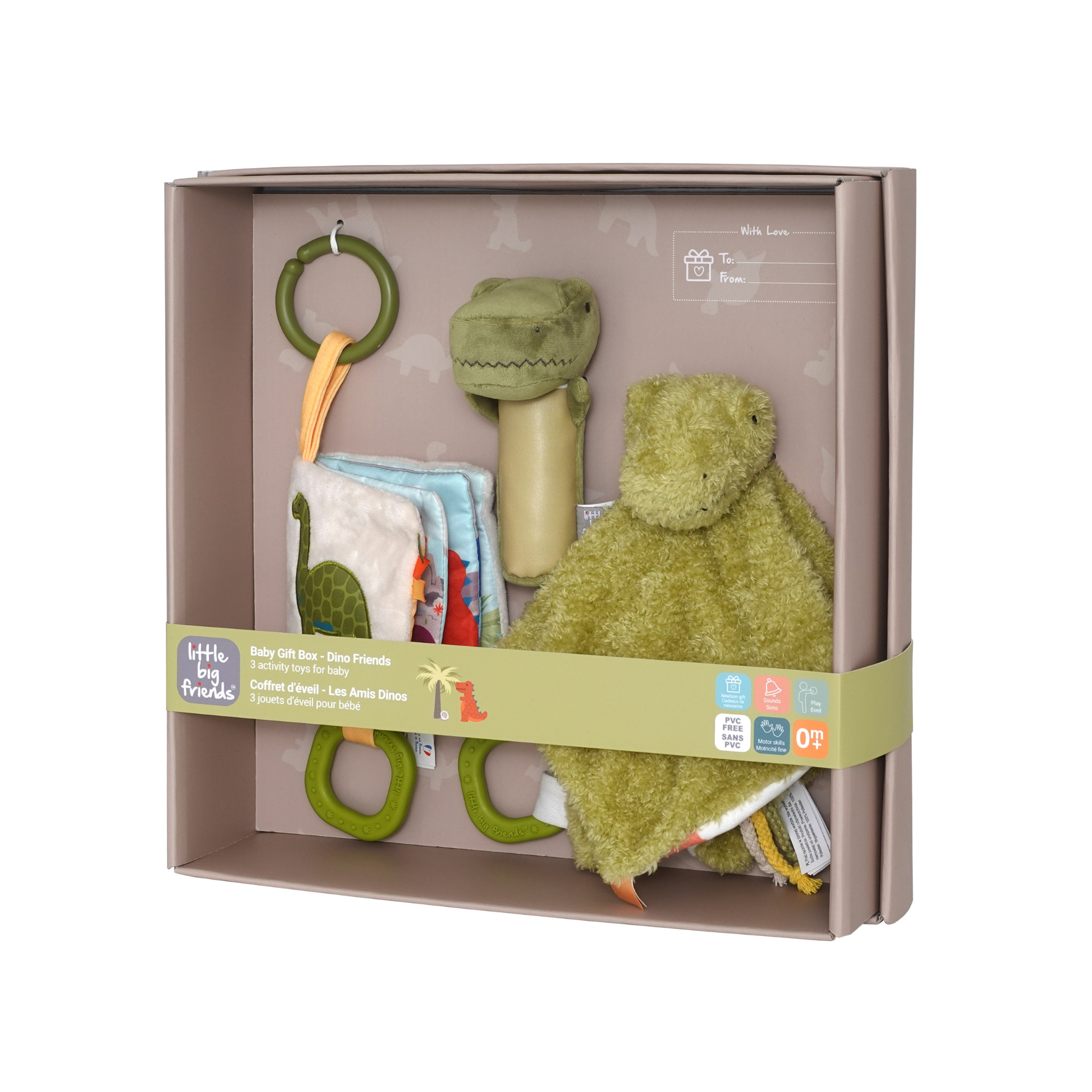 LITTLE BIG FRIENDS Baby Gift Box - Dino
