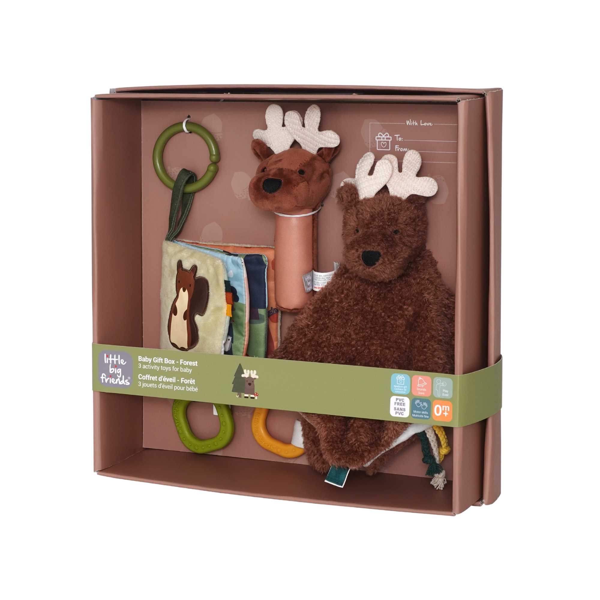 LITTLE BIG FRIENDS Baby Gift Box - Forest
