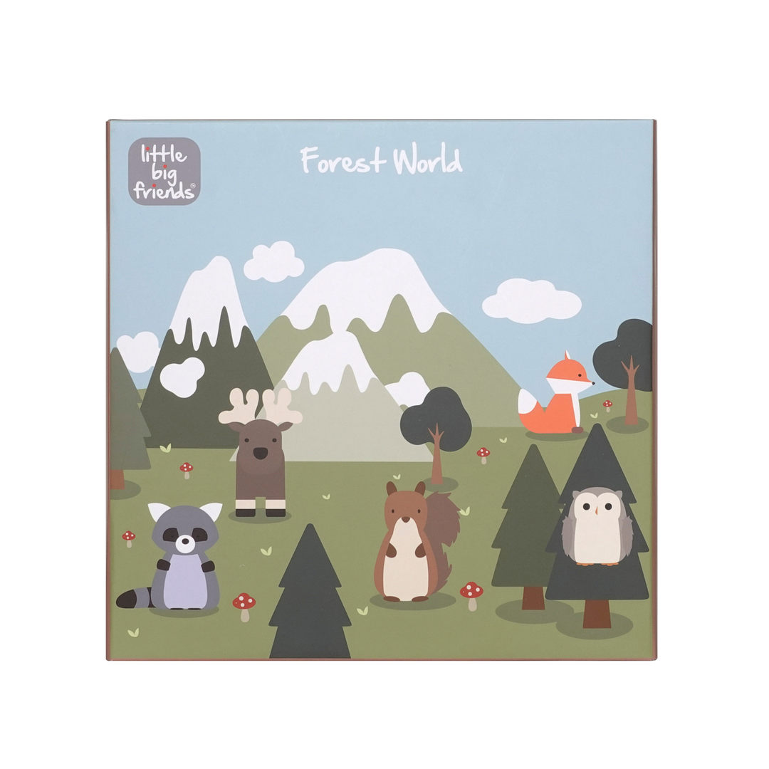 Coffret cadeau bébé LITTLE BIG FRIENDS - Forêt