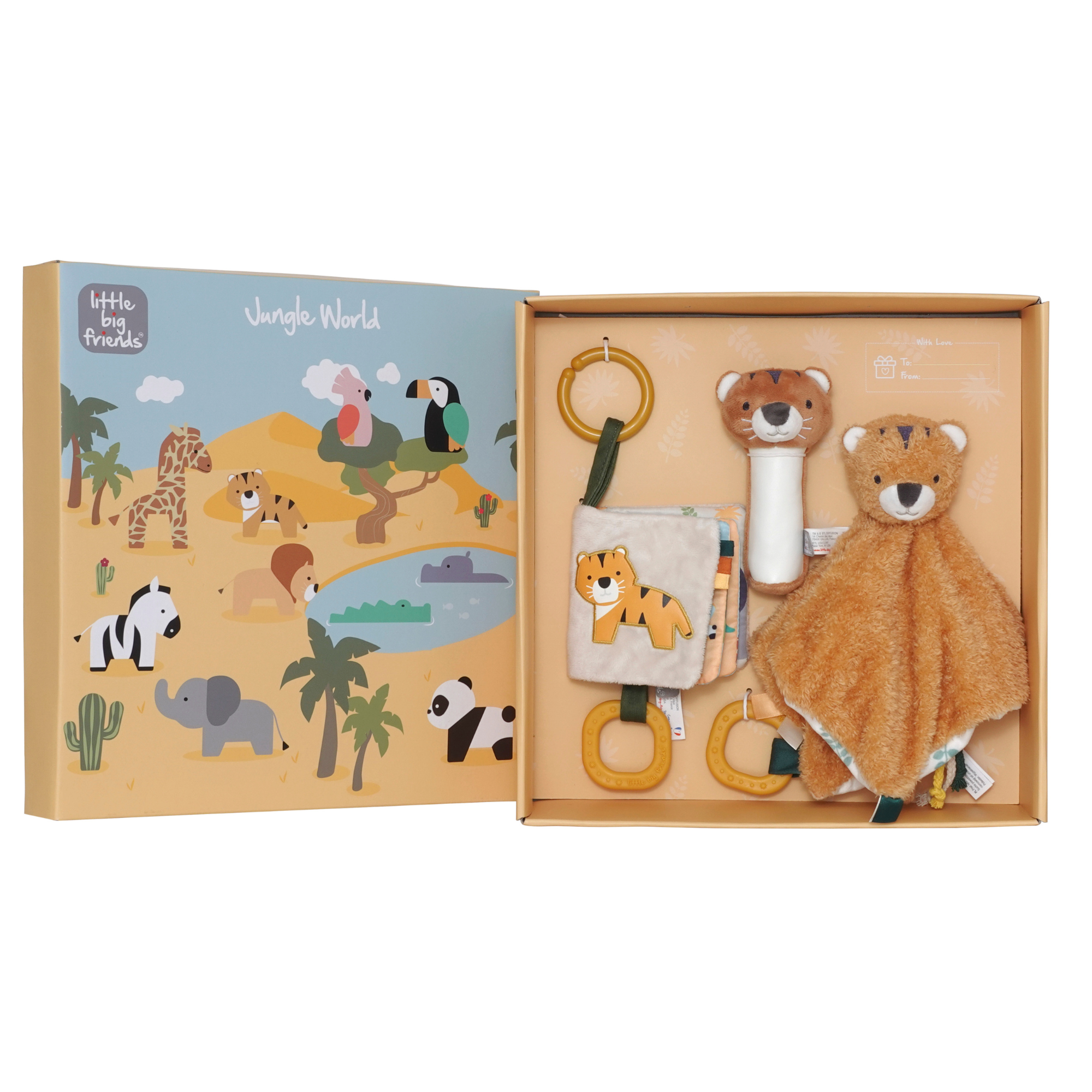LITTLE BIG FRIENDS Baby Gift Box - Jungle