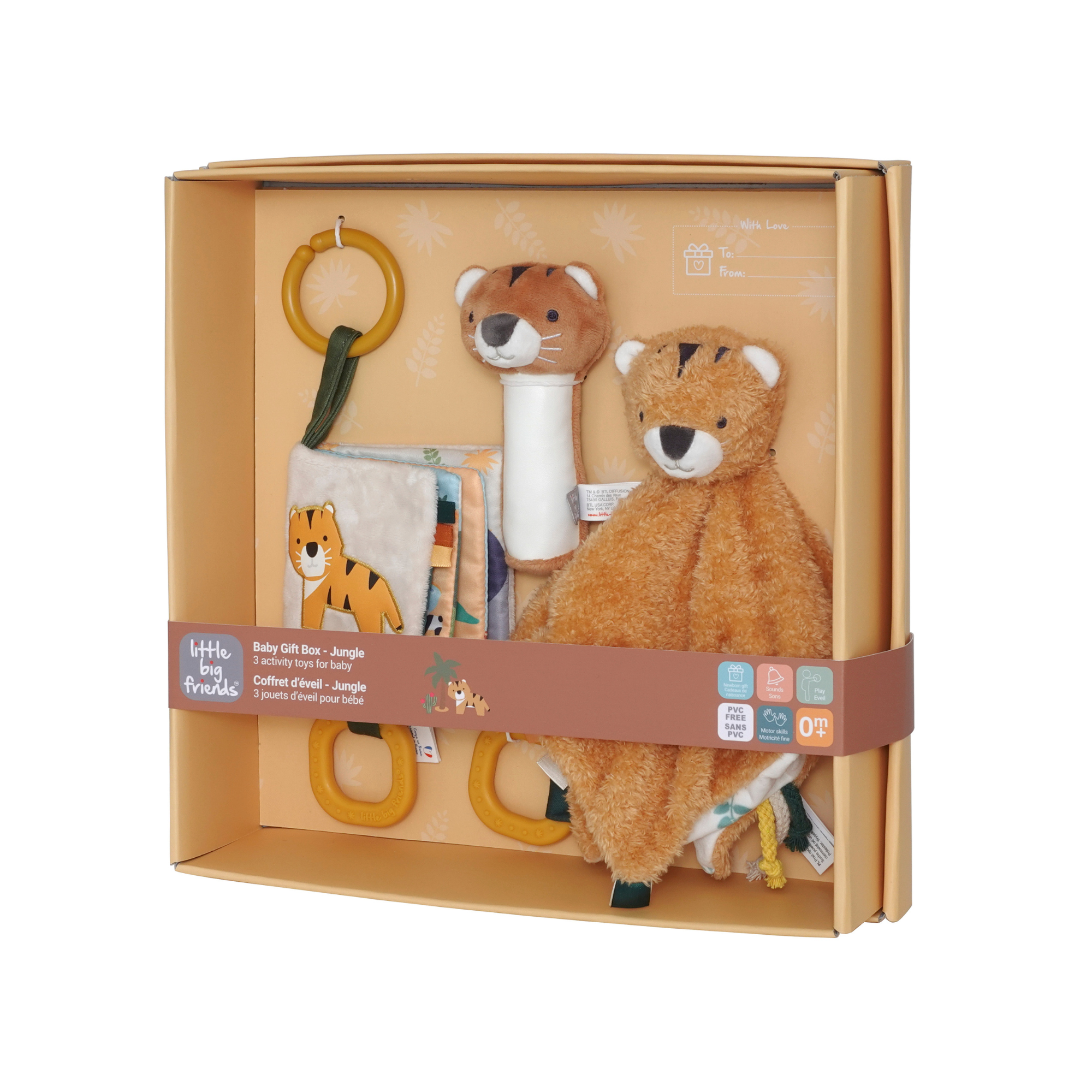 LITTLE BIG FRIENDS Baby Gift Box - Jungle