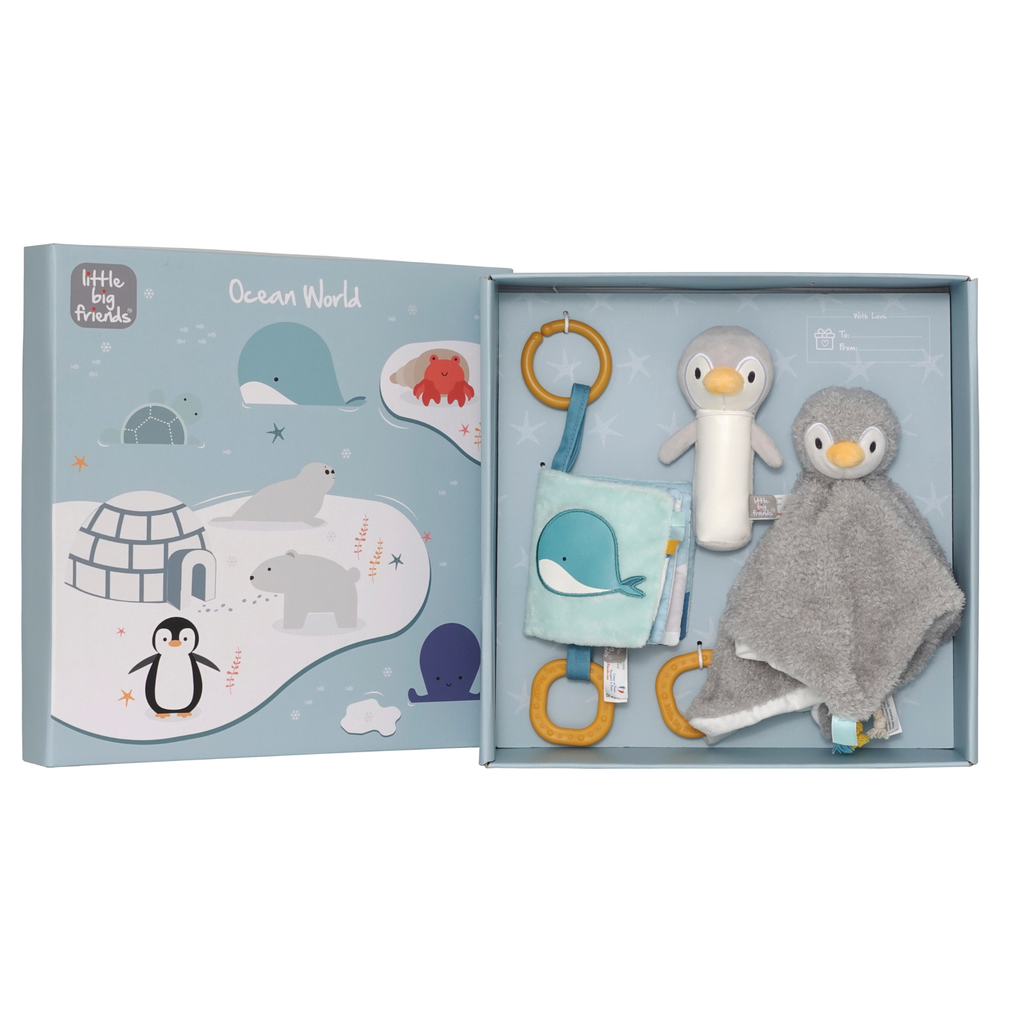 LITTLE BIG FRIENDS Baby Gift Box - Ocean