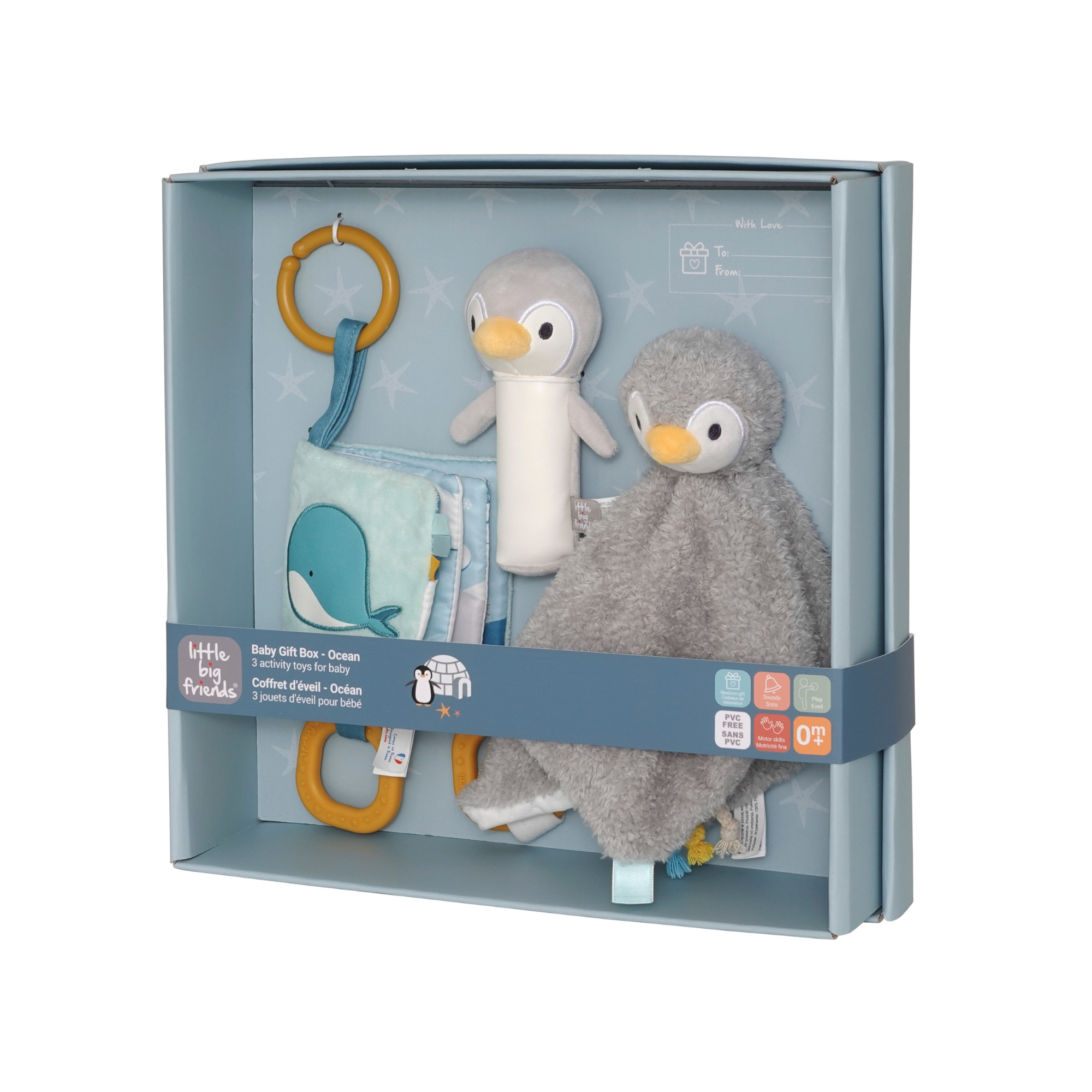 LITTLE BIG FRIENDS Baby Gift Box - Ocean