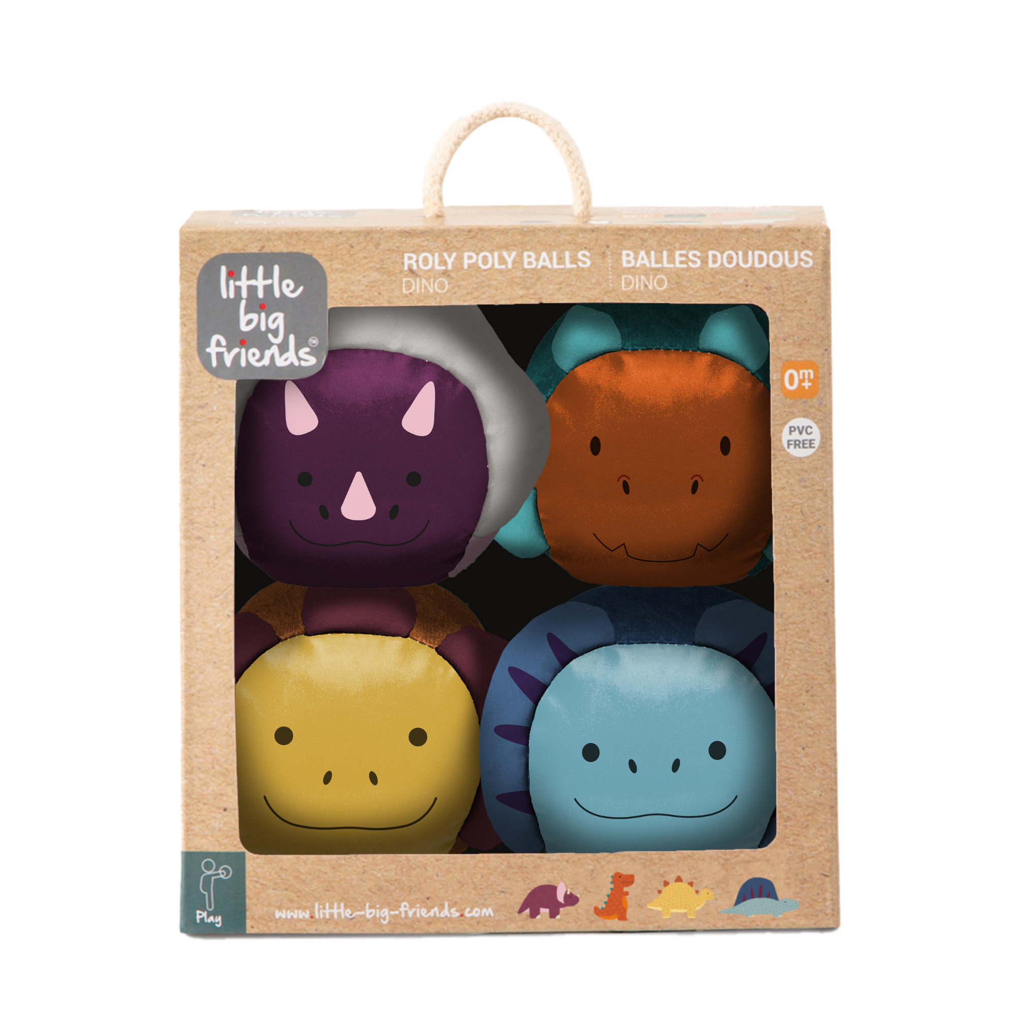 LITTLE BIG FRIENDS Learning Balls - Dino