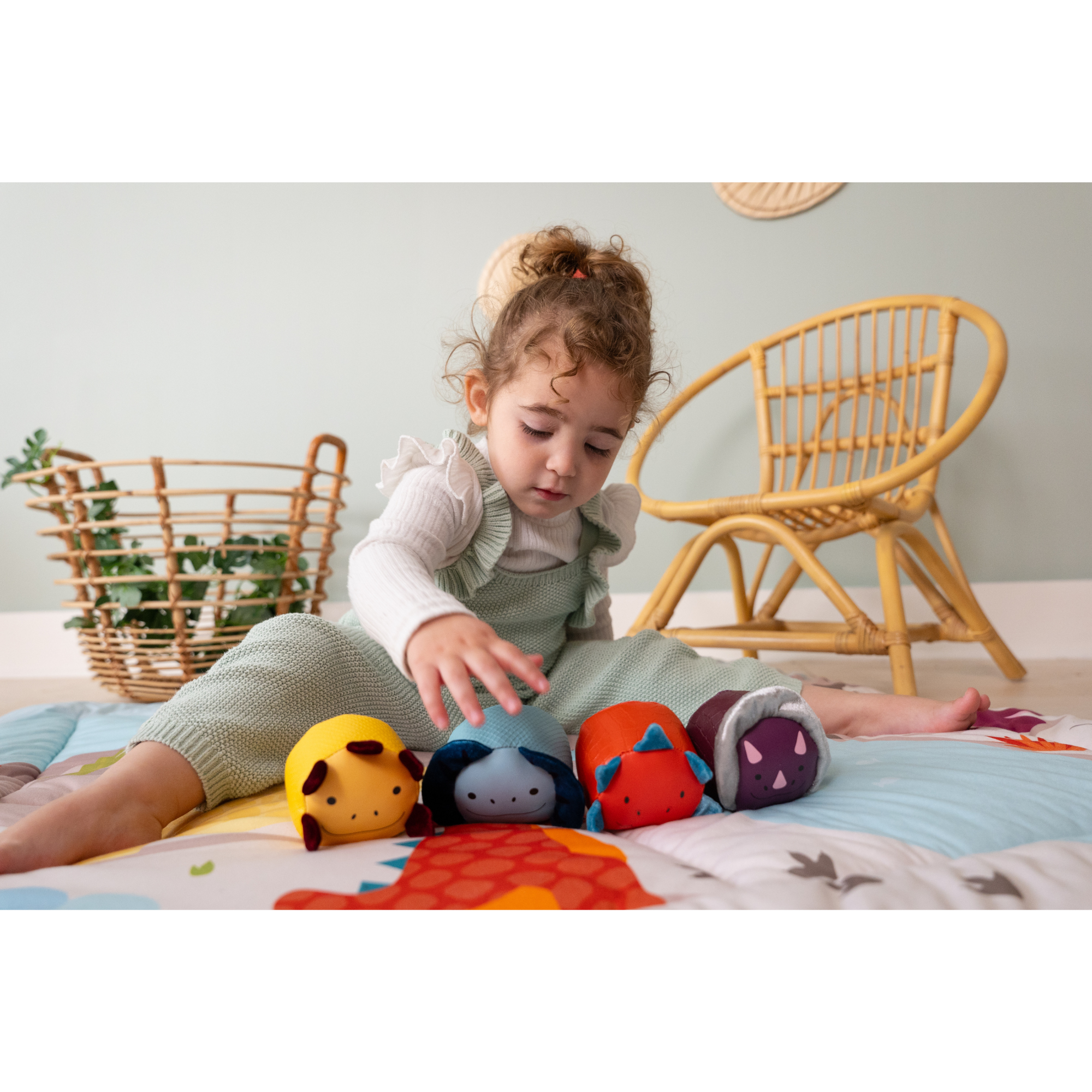 LITTLE BIG FRIENDS Learning Balls - Dino