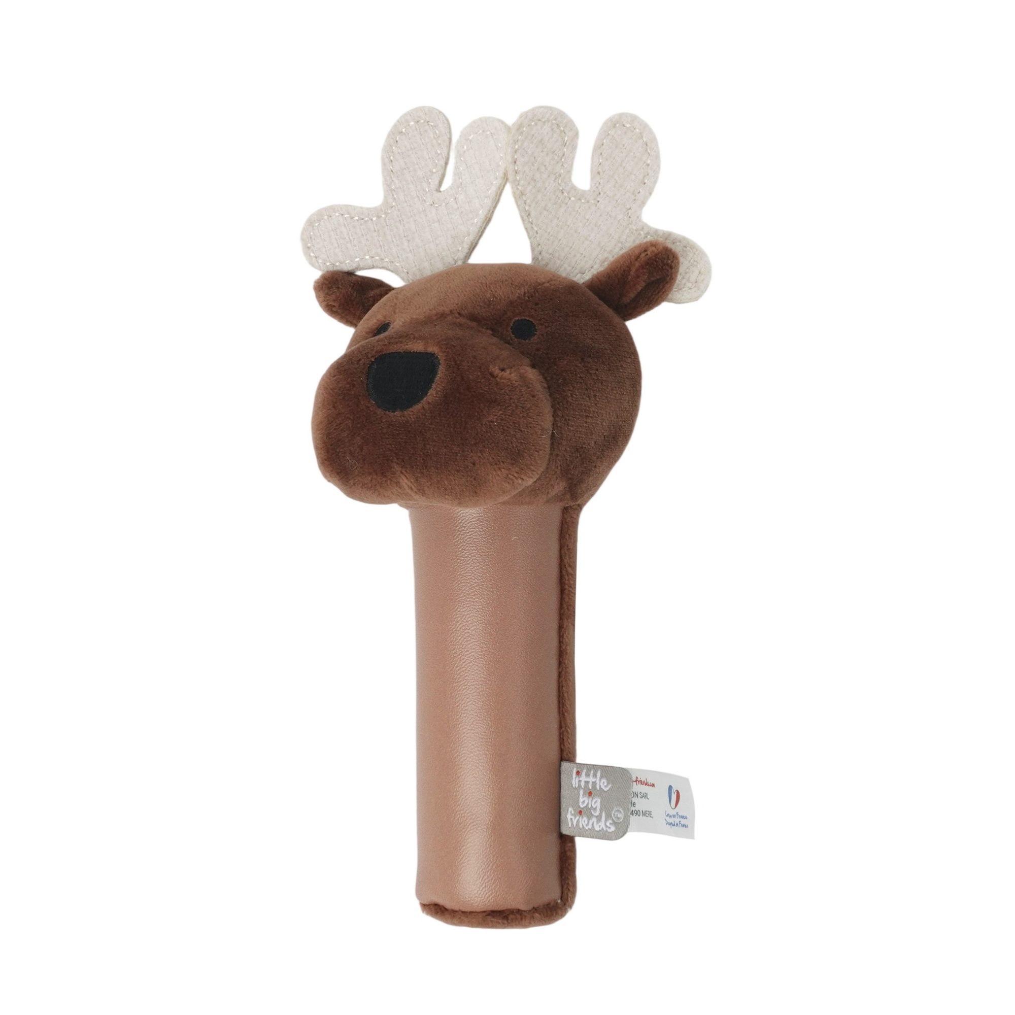 LITTLE BIG FRIENDS Squeaker Rattle - Bruce the Moose