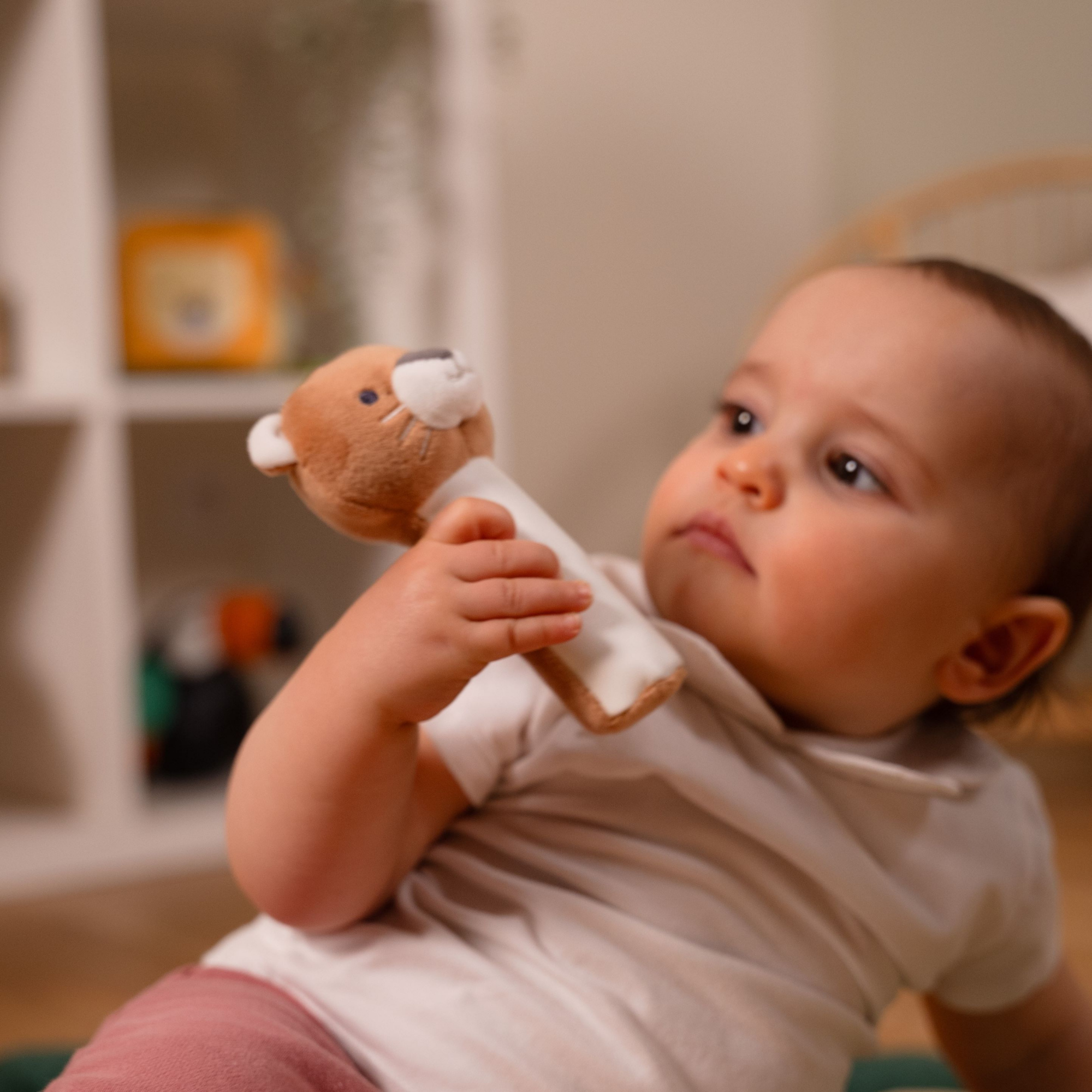 LITTLE BIG FRIENDS Squeaker Rattle - Tim the Tiger