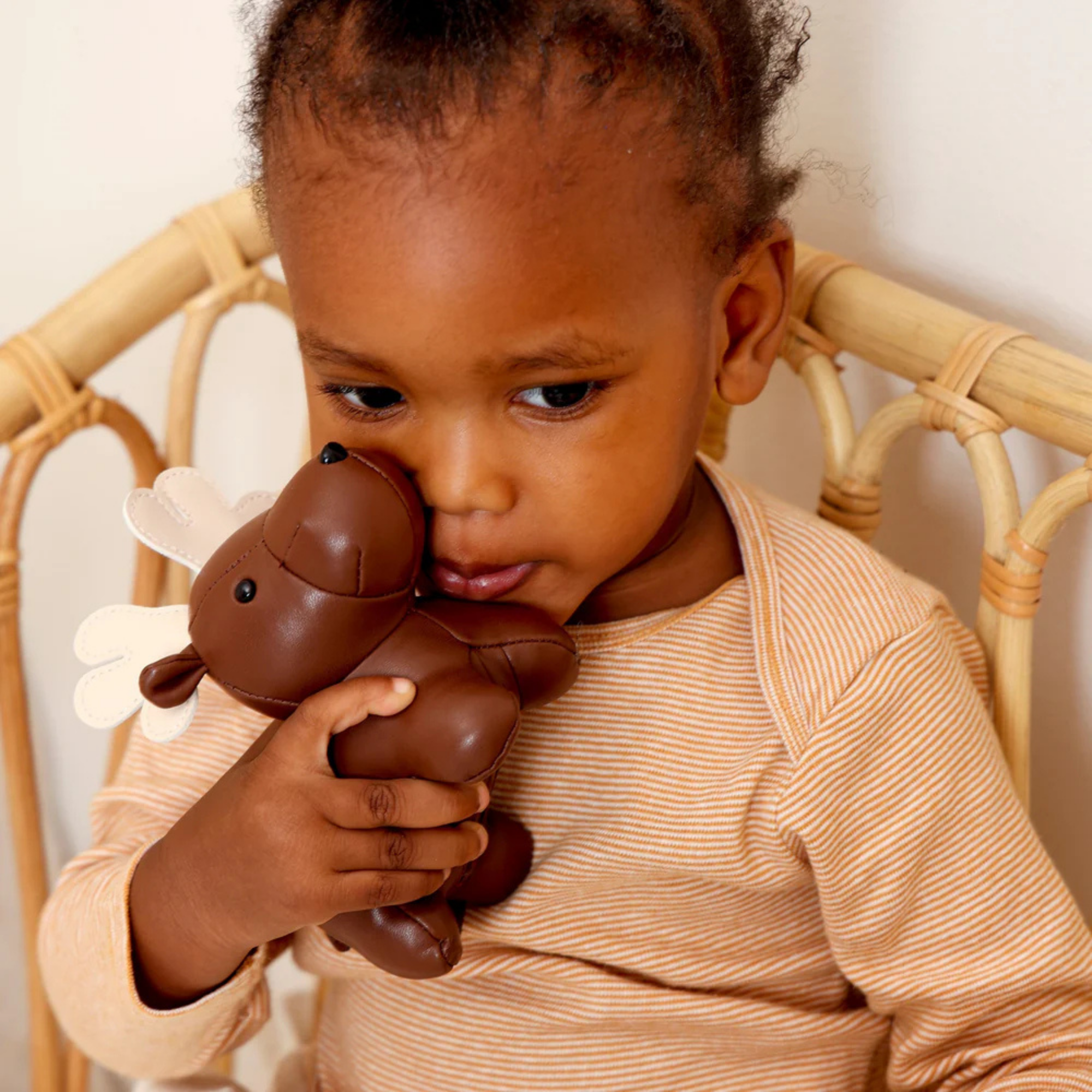 LITTLE BIG FRIENDS Tiny Friends Rattle - Bruce the Moose