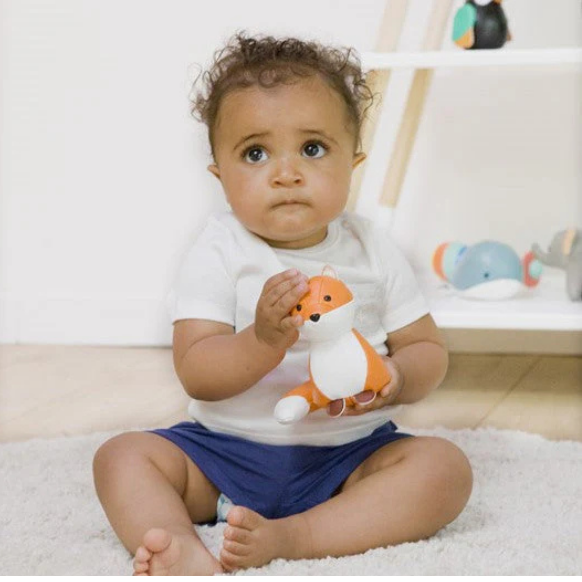 LITTLE BIG FRIENDS Tiny Friends Rattle - Richard the Fox