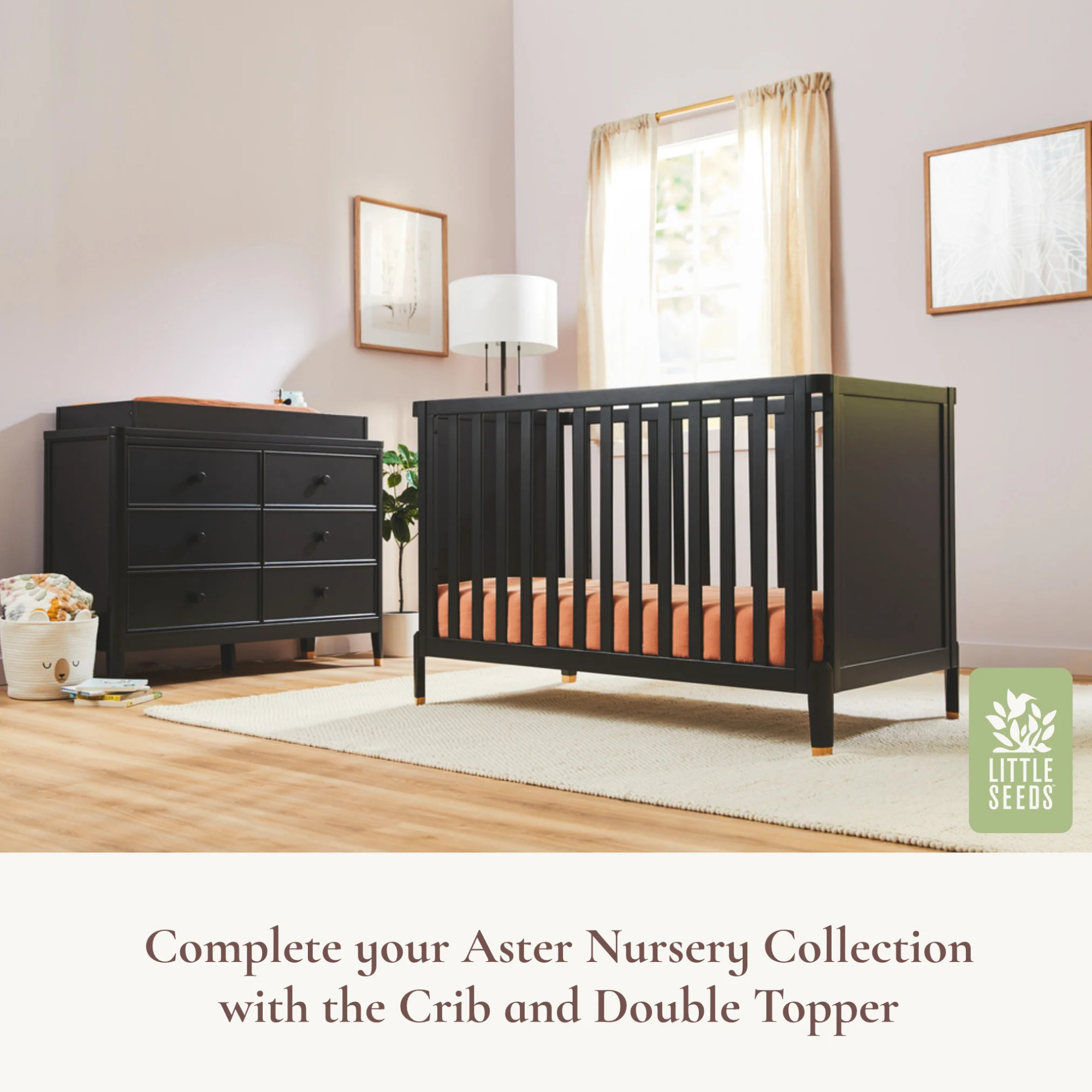 LITTLE SEEDS Aster 6-Drawer Nursery Dresser
