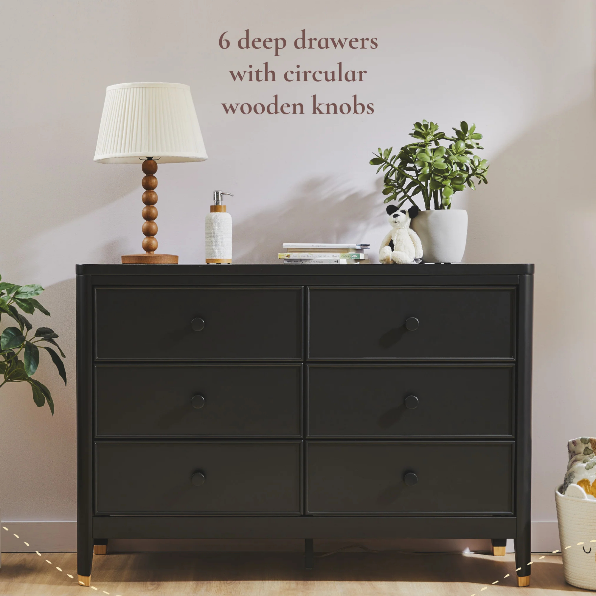 LITTLE SEEDS Aster 6-Drawer Nursery Dresser