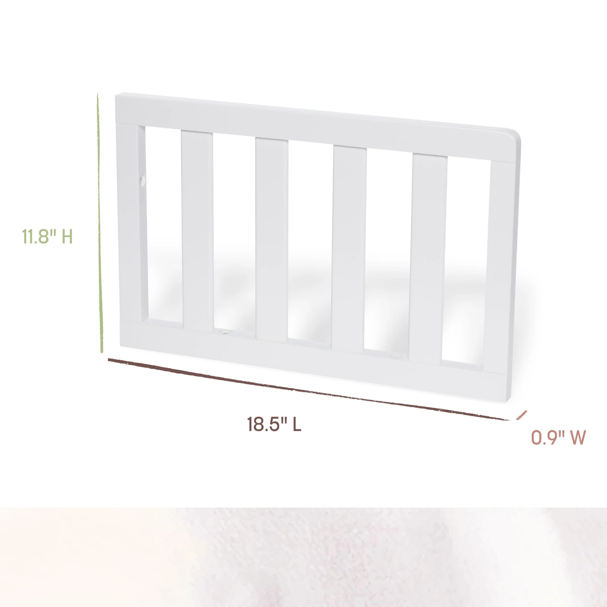 LITTLE SEEDS Aster Toddler Bed Conversion Kit