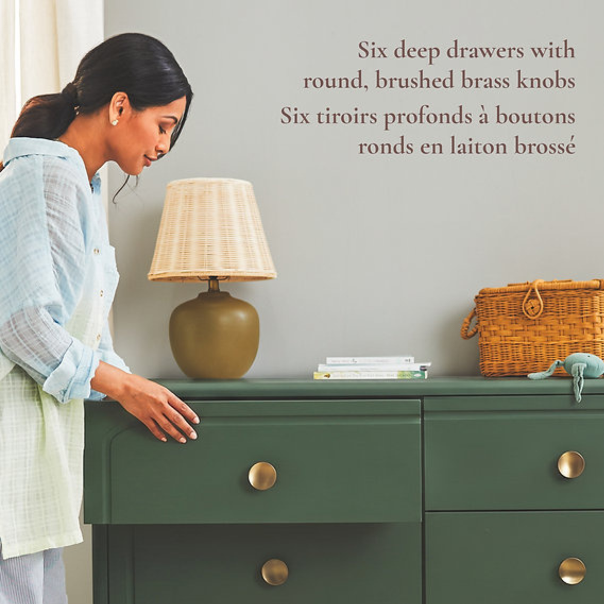 LITTLE SEEDS Briar 6-Drawer Dresser
