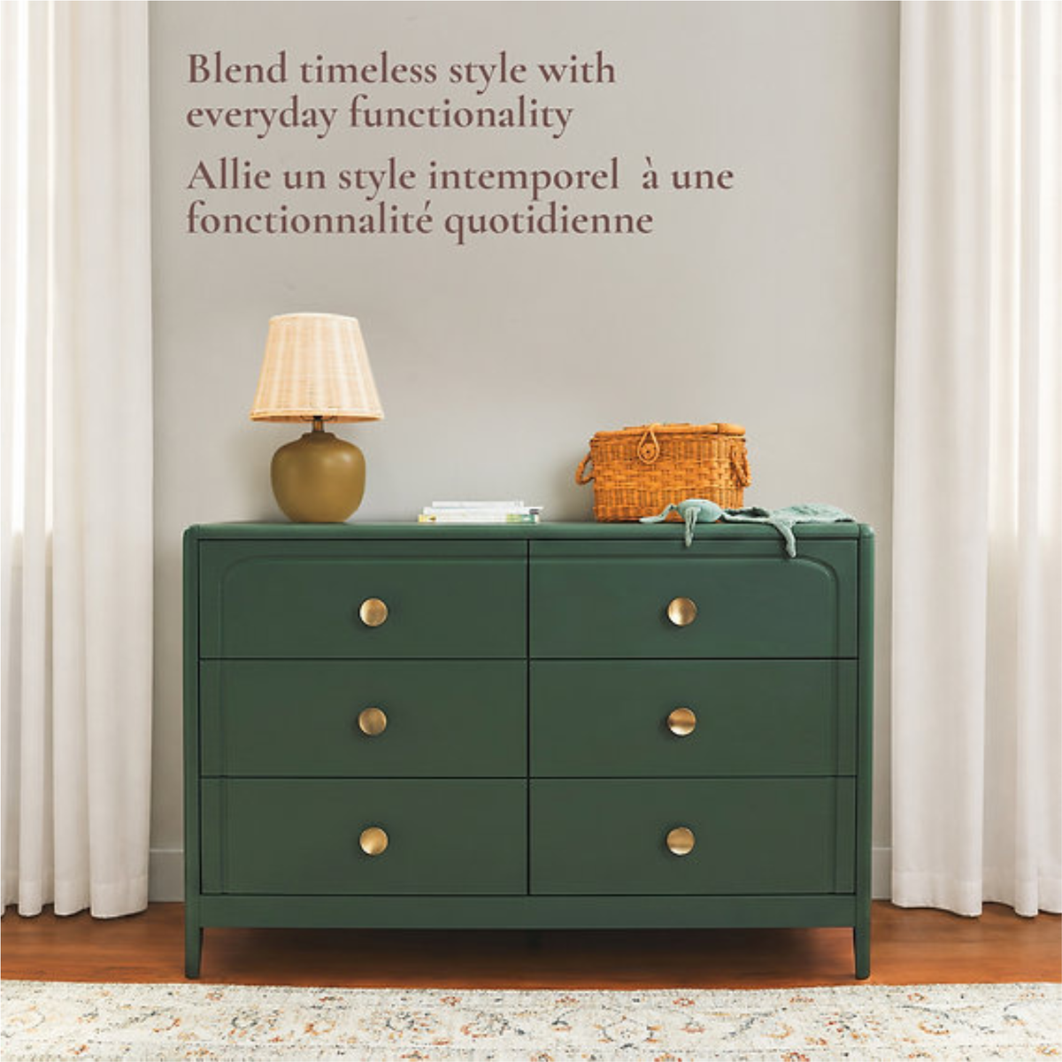 LITTLE SEEDS Briar 6-Drawer Dresser
