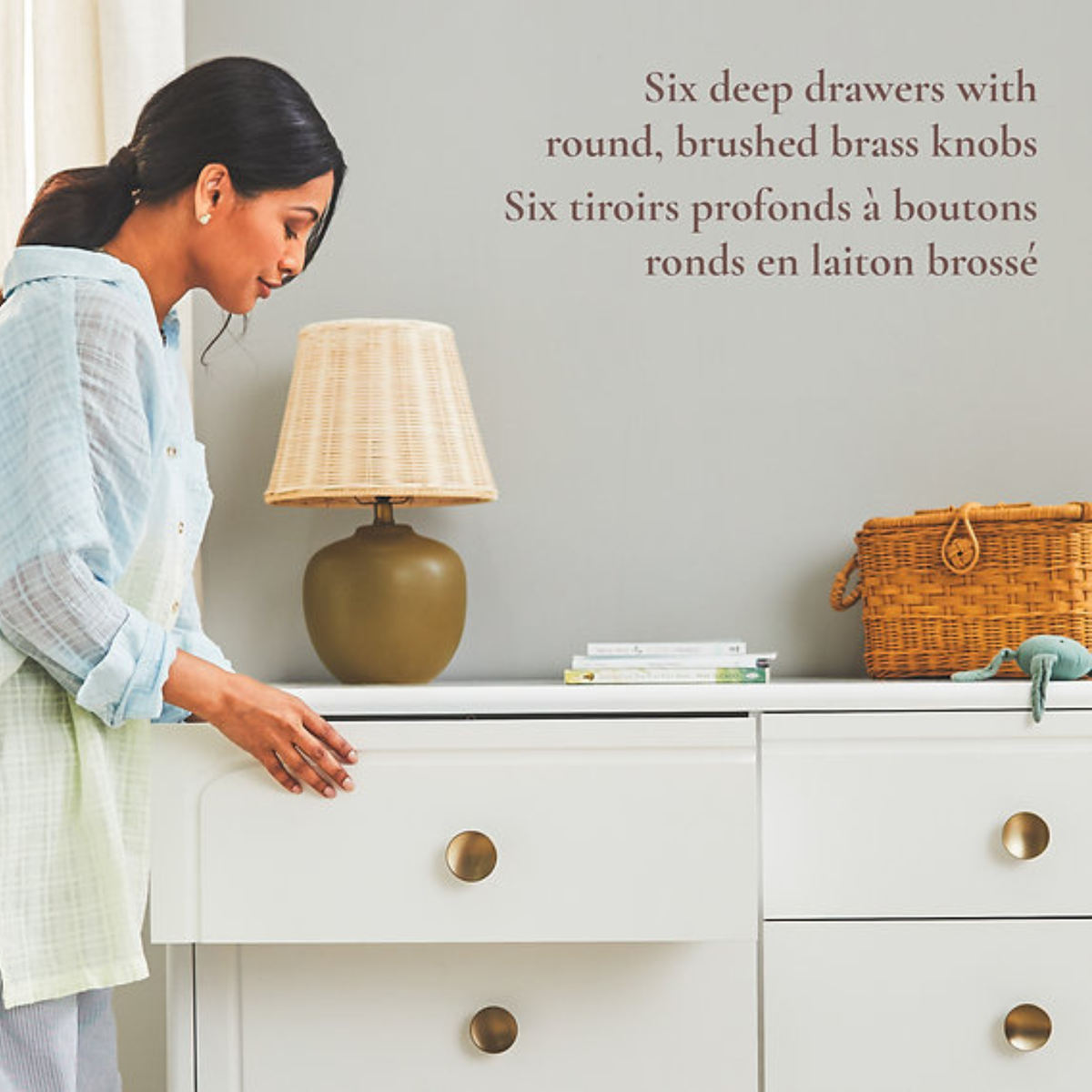 LITTLE SEEDS Briar 6-Drawer Dresser